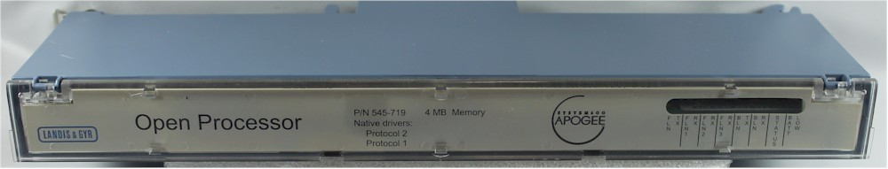 SIEMENS APOGEE/LANDIS & GYR SYSTEM 600 545-719 Open Processor Module 4MB Memory