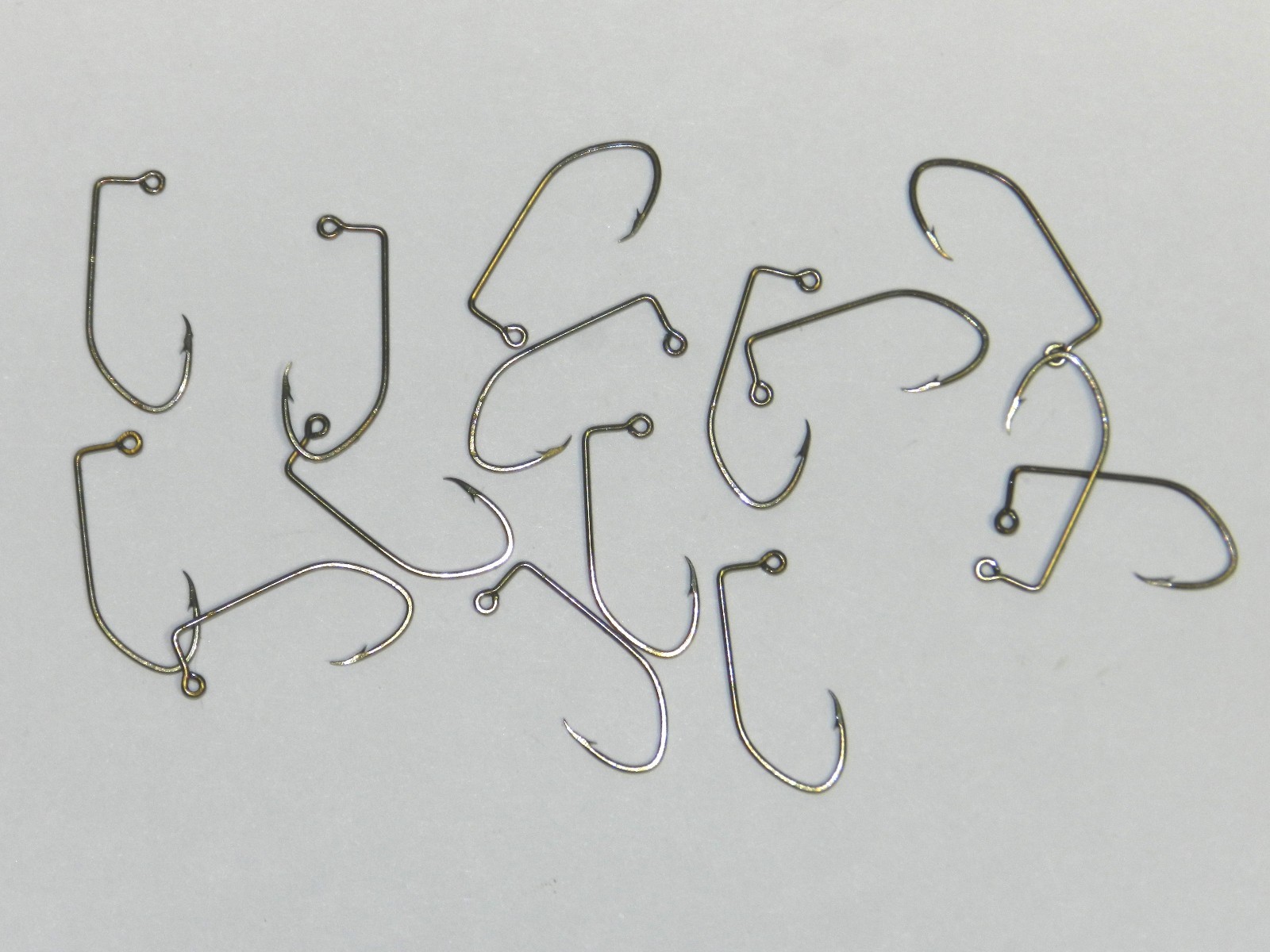 100 EAGLE CLAW BRONZE LIL NASTY JIG HOOKS #500 DO IT Molds Pick Sz: #4/0 to #10
