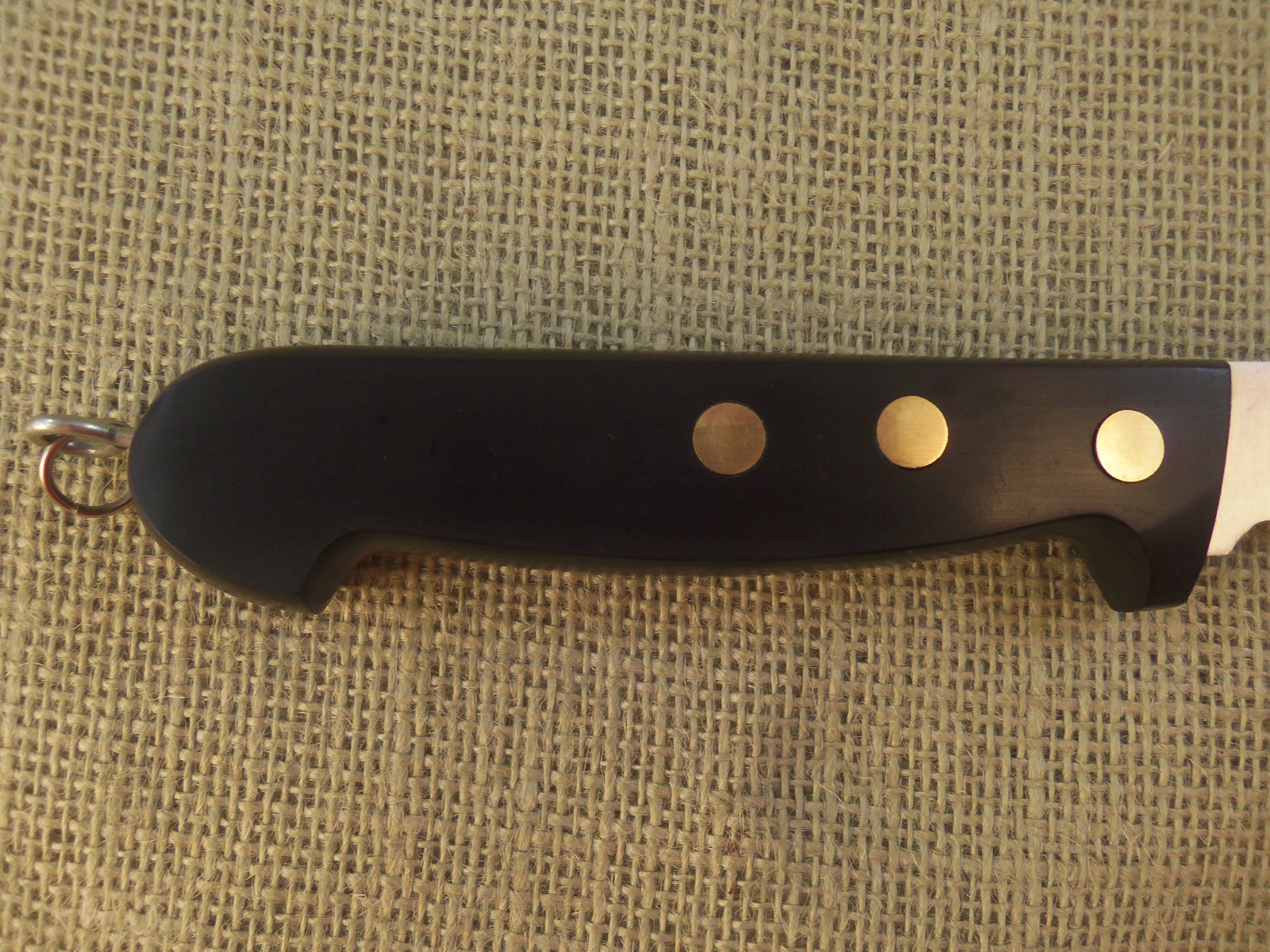 Professional Sabatier 5 inch Stainless Steel Boning Knife with Hanging Ring