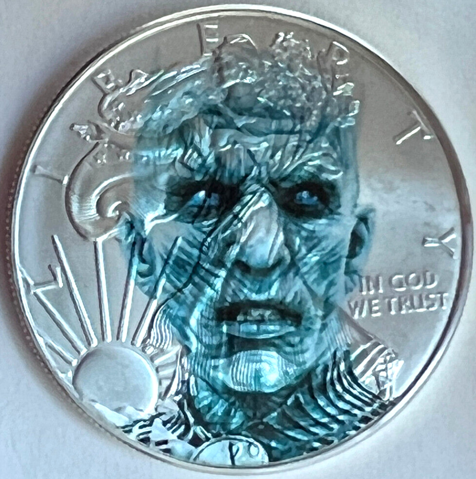 Game of Thrones Night King - American Silver Eagle 1oz. .999 Silver Coin