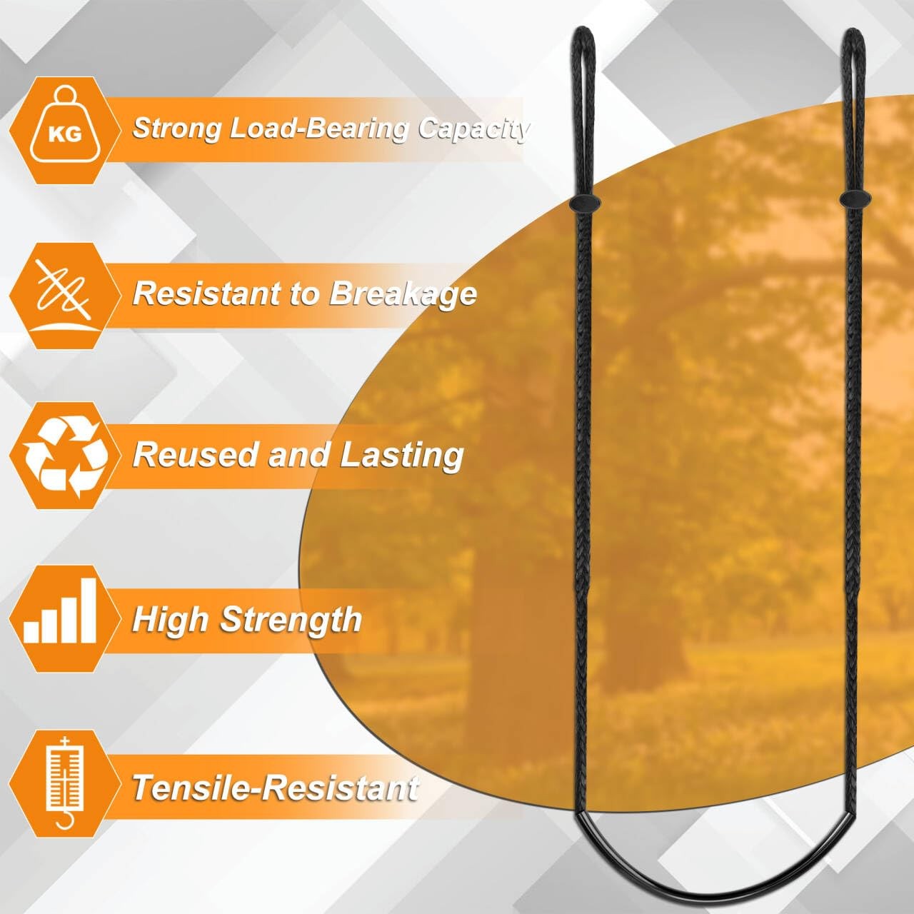Single Step Climbing Stick Aider, 2P Single Tree Step Climbing Aider for Hunt...