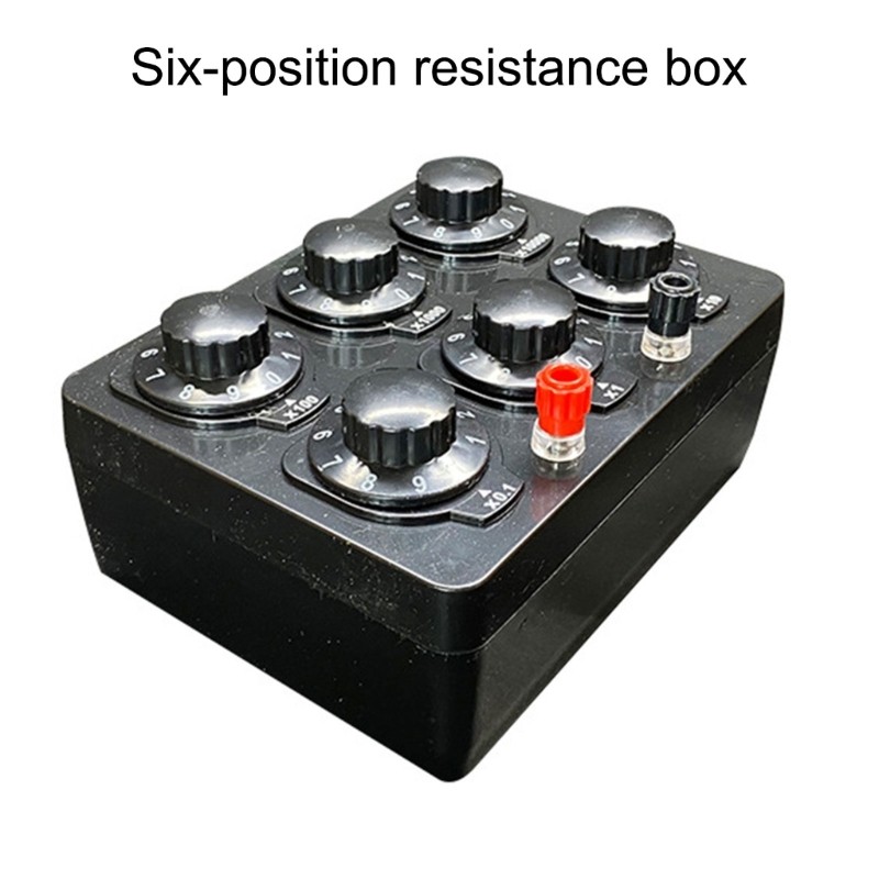 Adjustable Resistance Box Variable Resistor Box Physical Electricity Experiment