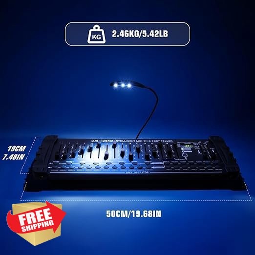 Xelletye DMX Controller 384CH Black