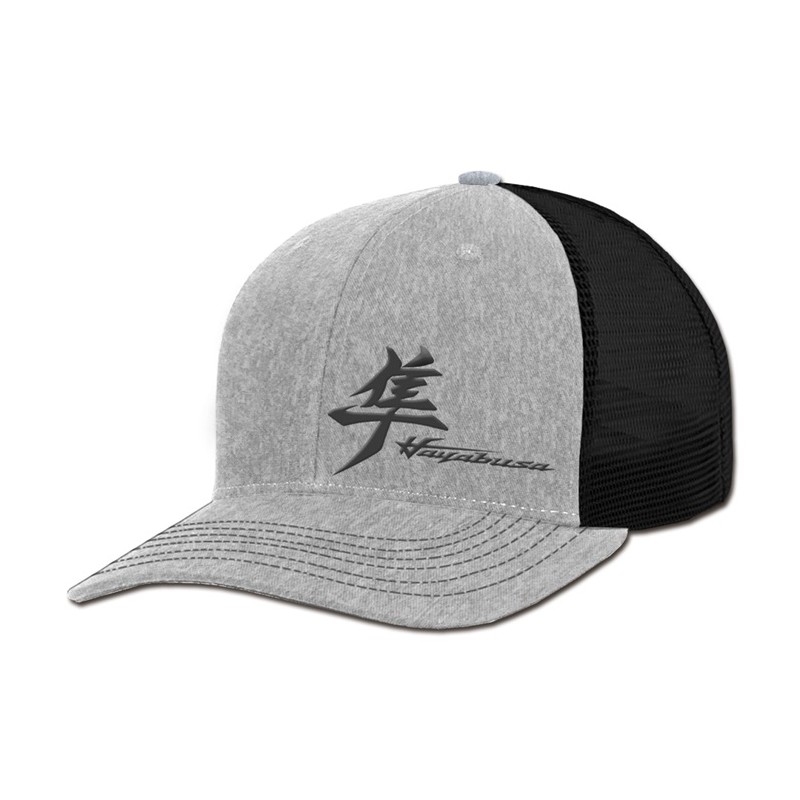 Suzuki Hayabusa Kanji Hats Gray OSFM 990A0-17200