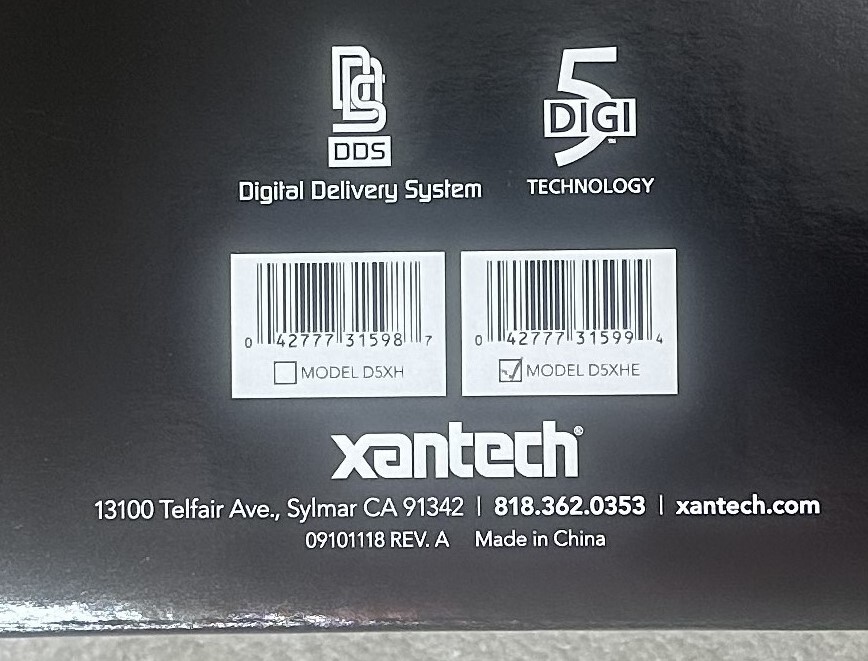 Xantech D5XH Series DDS Rack Expansion Hub - Model D5XHE