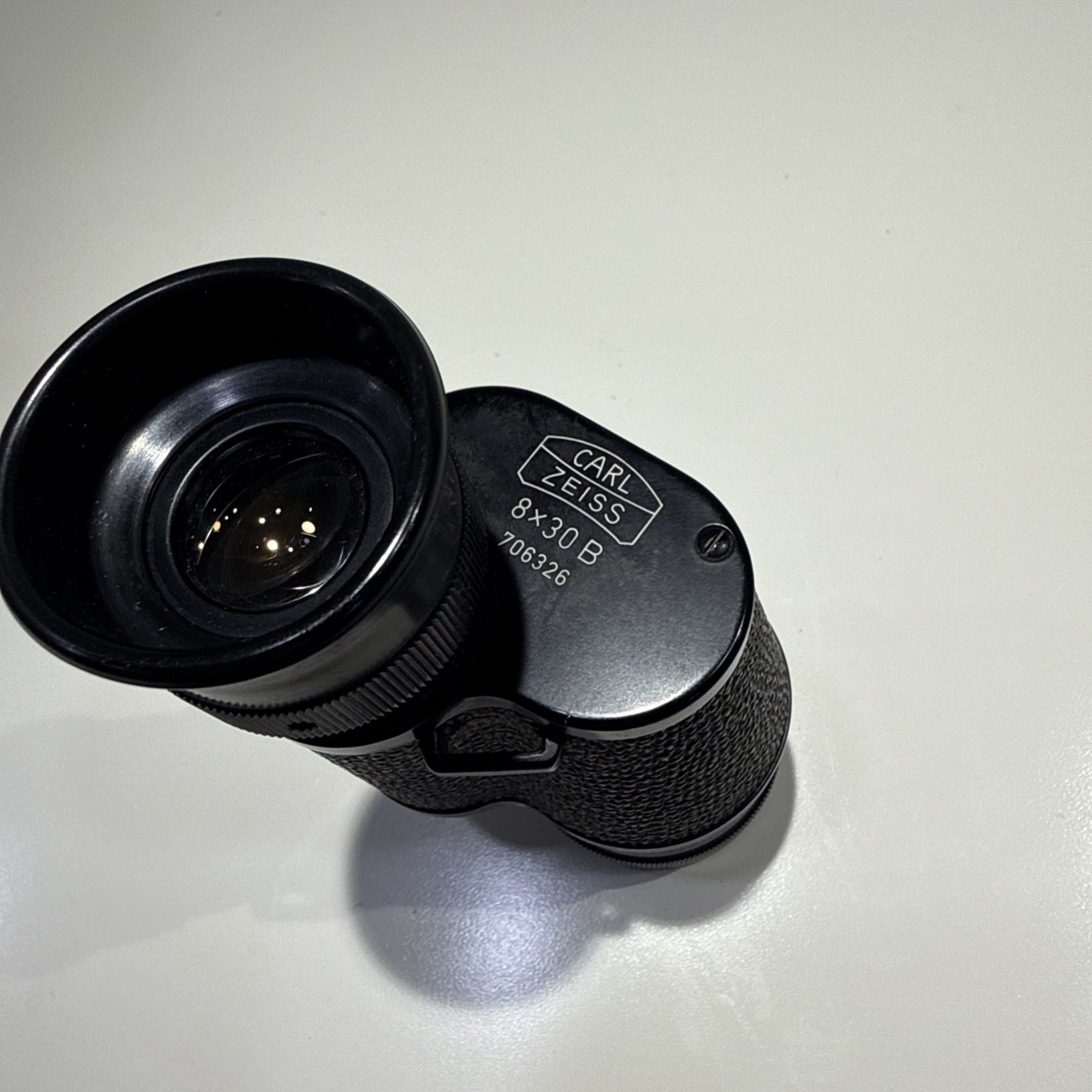 Vintage Carl ZEISS 8 x 30B binoculars monocular Made In Germany 706326 Serial