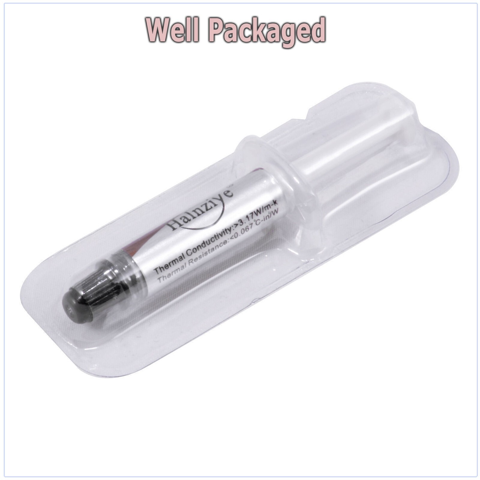 5 Pack Silver Thermal Grease CPU Heatsink Compound Paste Syringe 5X