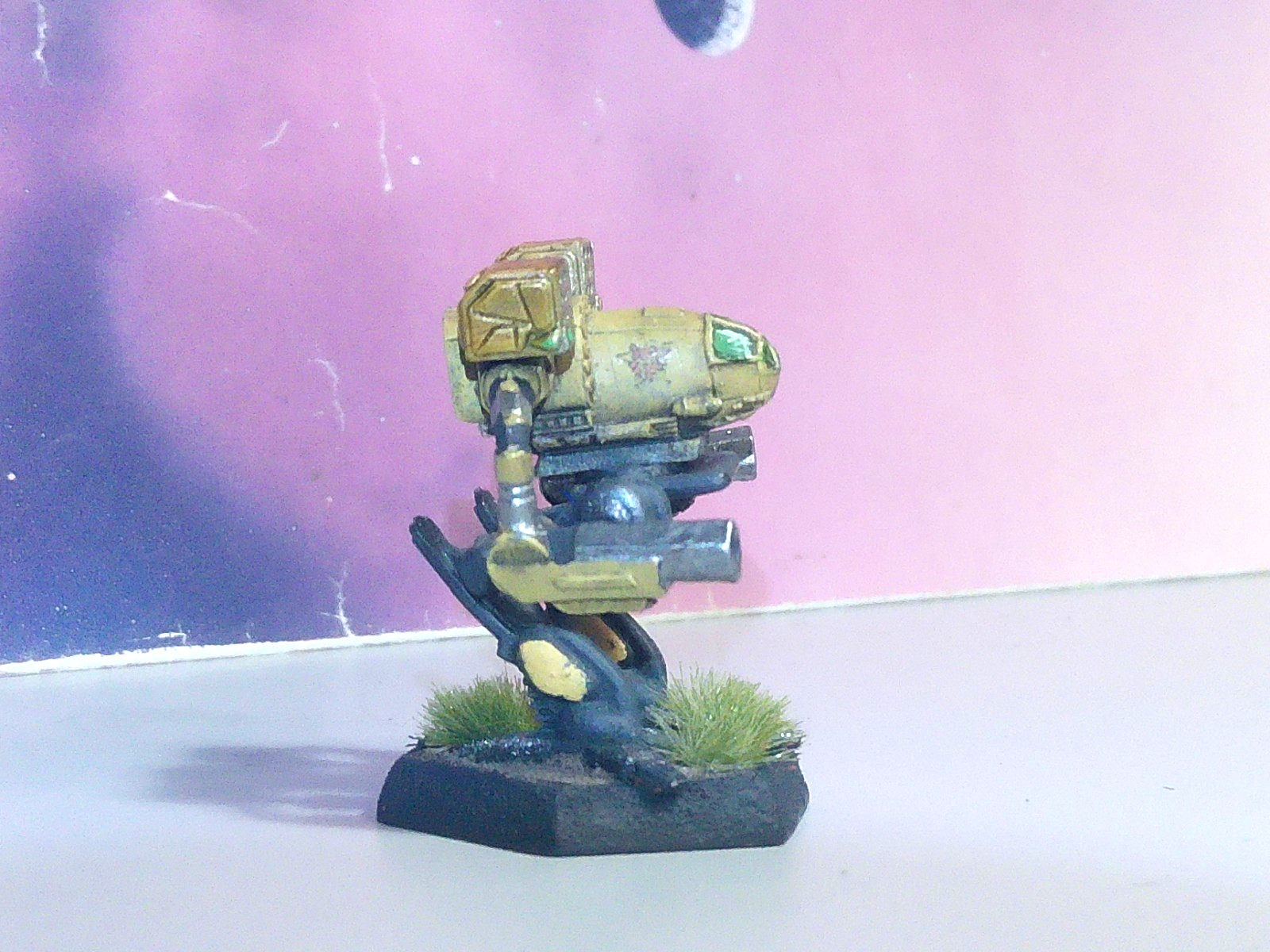 BATTLETECH TIMBER WOLF MECH [CLAN WOLF] (RAL PARTHA, METAL, PAINTED)