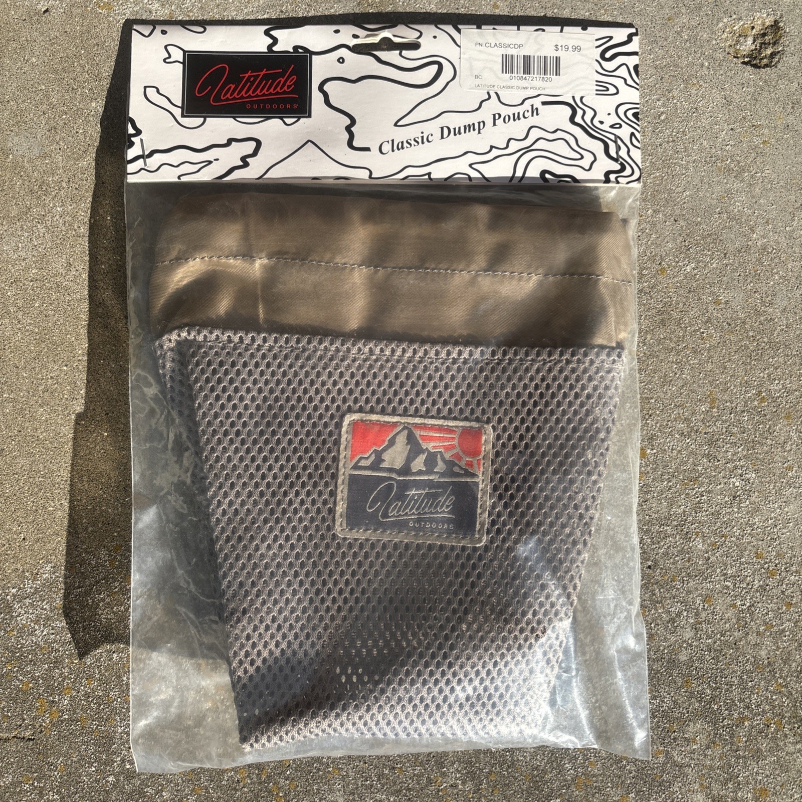 Latitude Classic Dump Pouch New In Package Hunting Fishing Camping Hiking