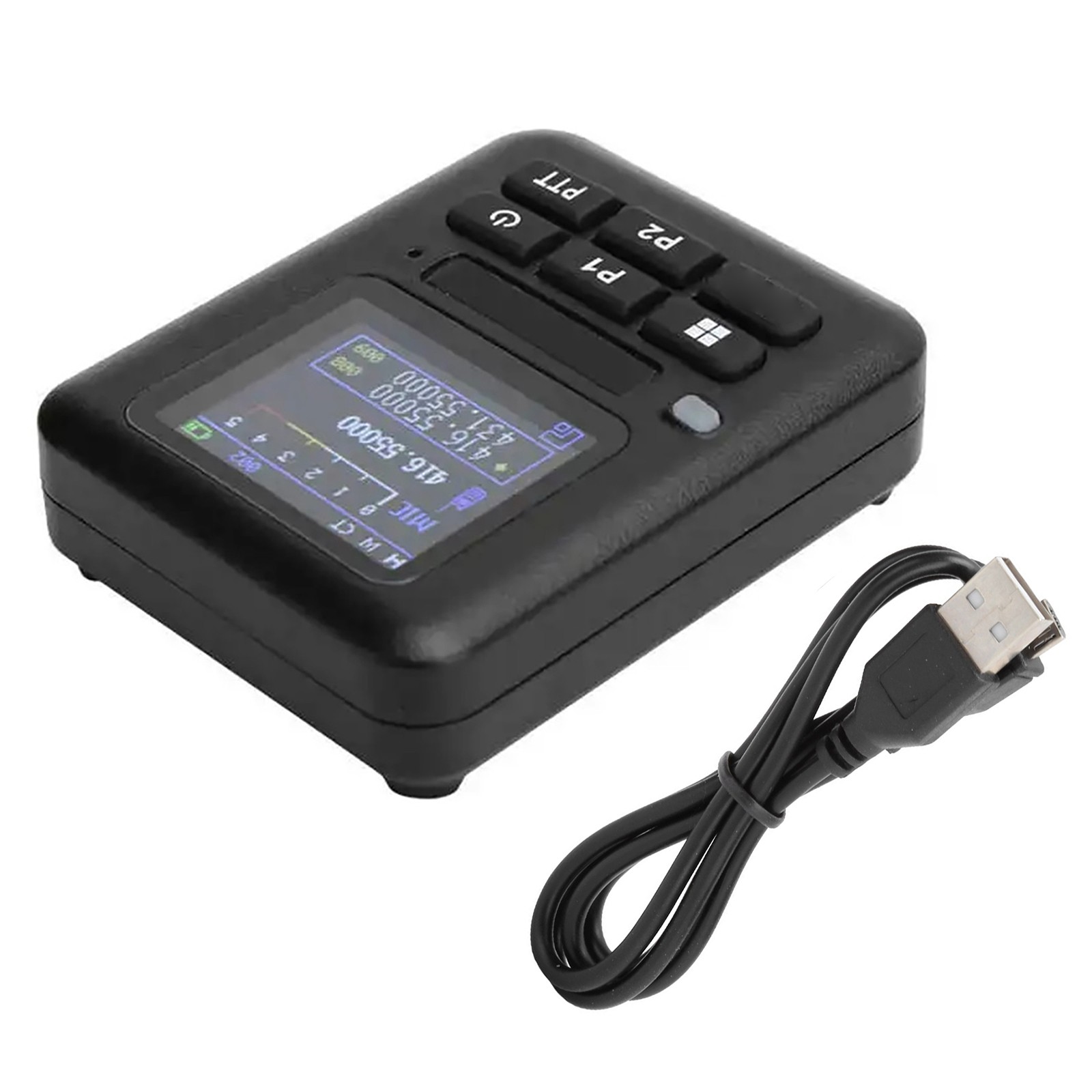 New Walkie-talkie Small Decoder Mini Radio Frequency Meter Automatic Measuring