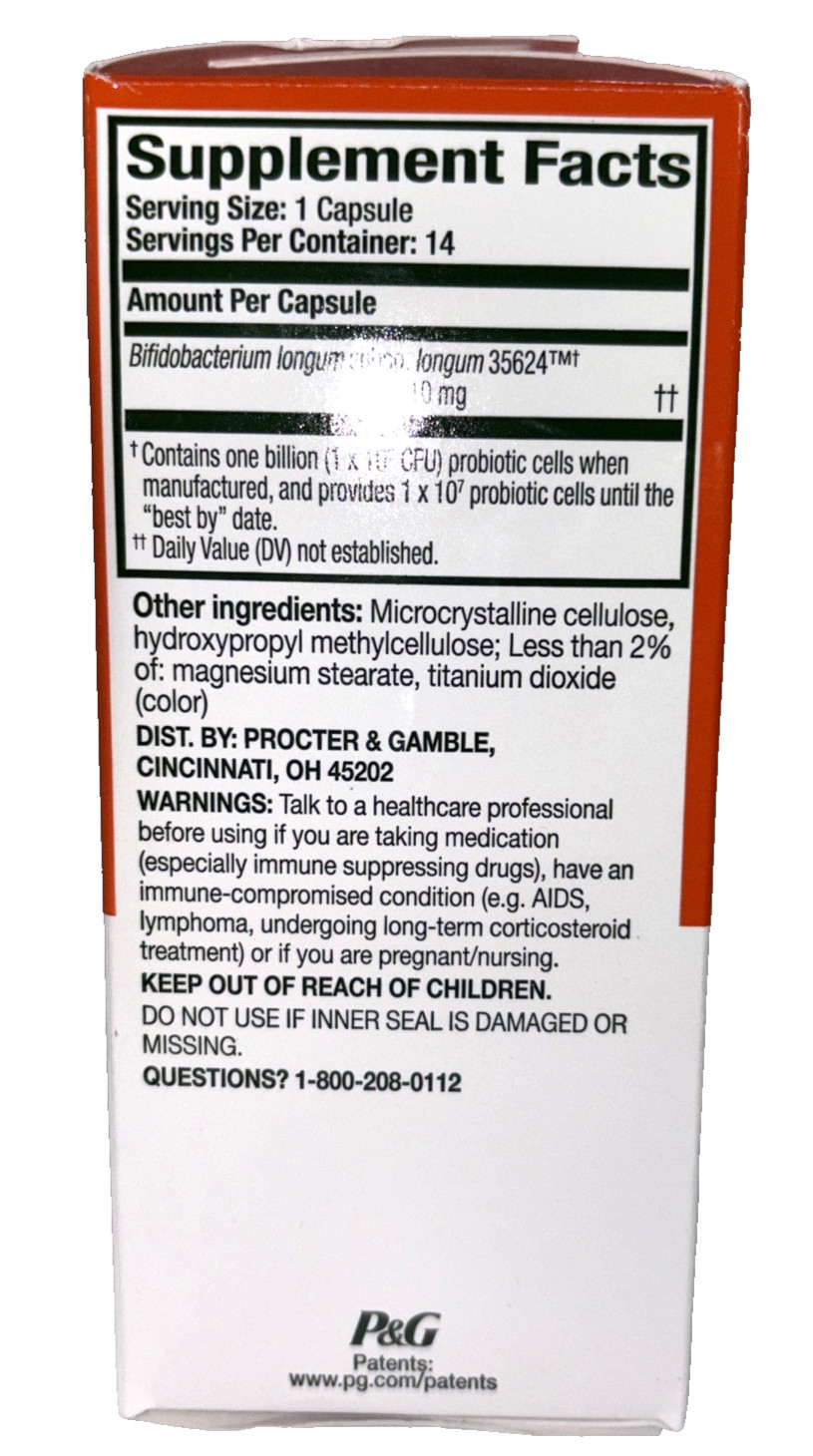 Align Probiotic Supplement Capsule 14 Count