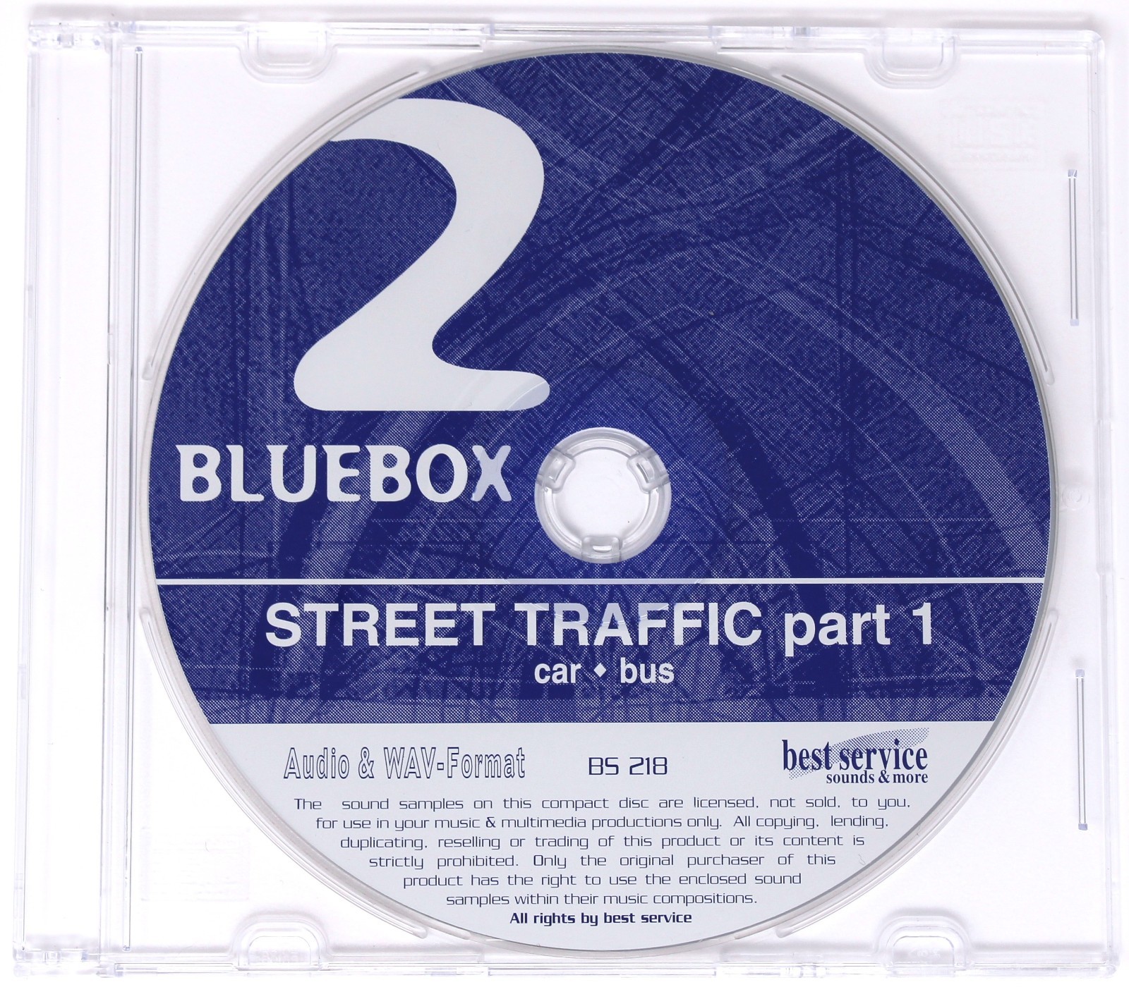 Best Service Blue Box Sound Effects Sample Library/Sampling 17 CD Set