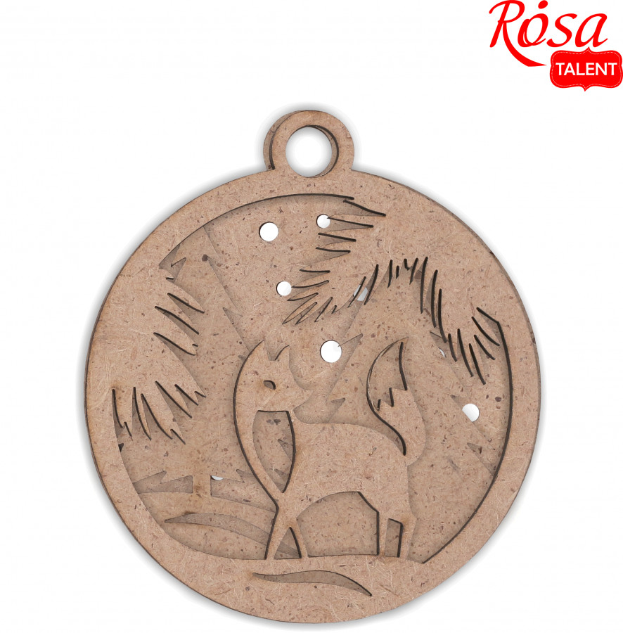 Rosa Talent Winter Story 7 - Set of bases for decoration on fiberboard. 3.54*...