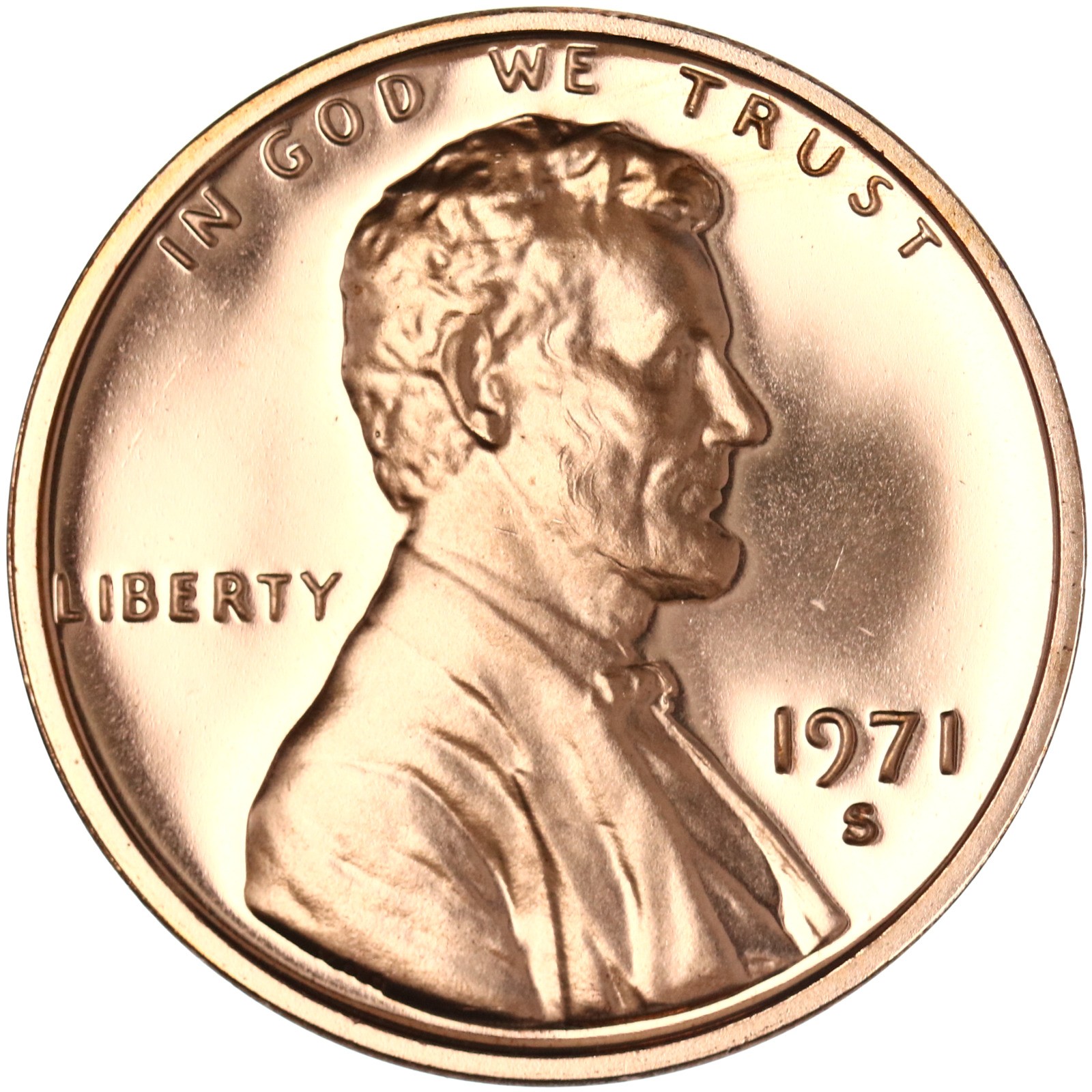 1971 S Lincoln Memorial Cent Gem Proof
