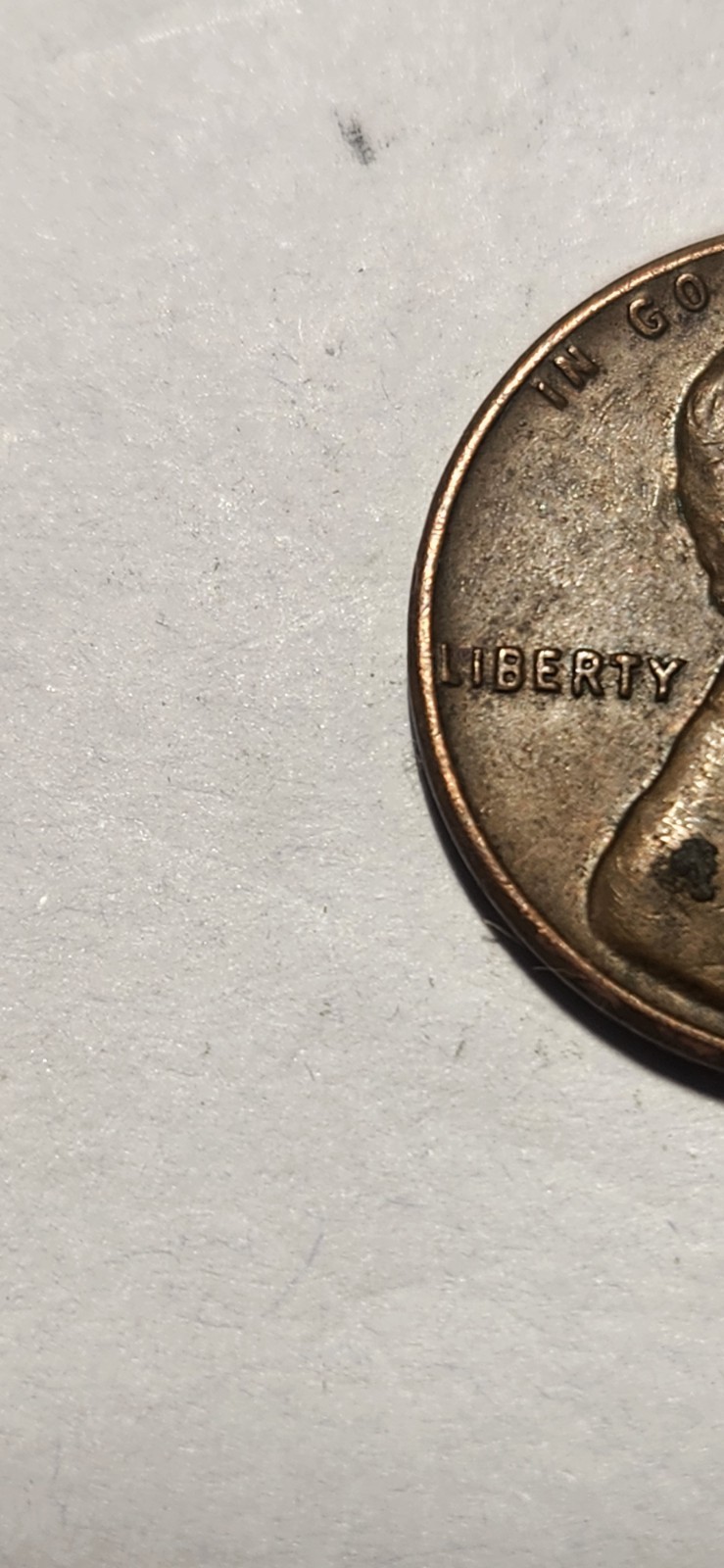 RARE 1961 D Lincoln Penny Error LIBERTY "L"  On Edge