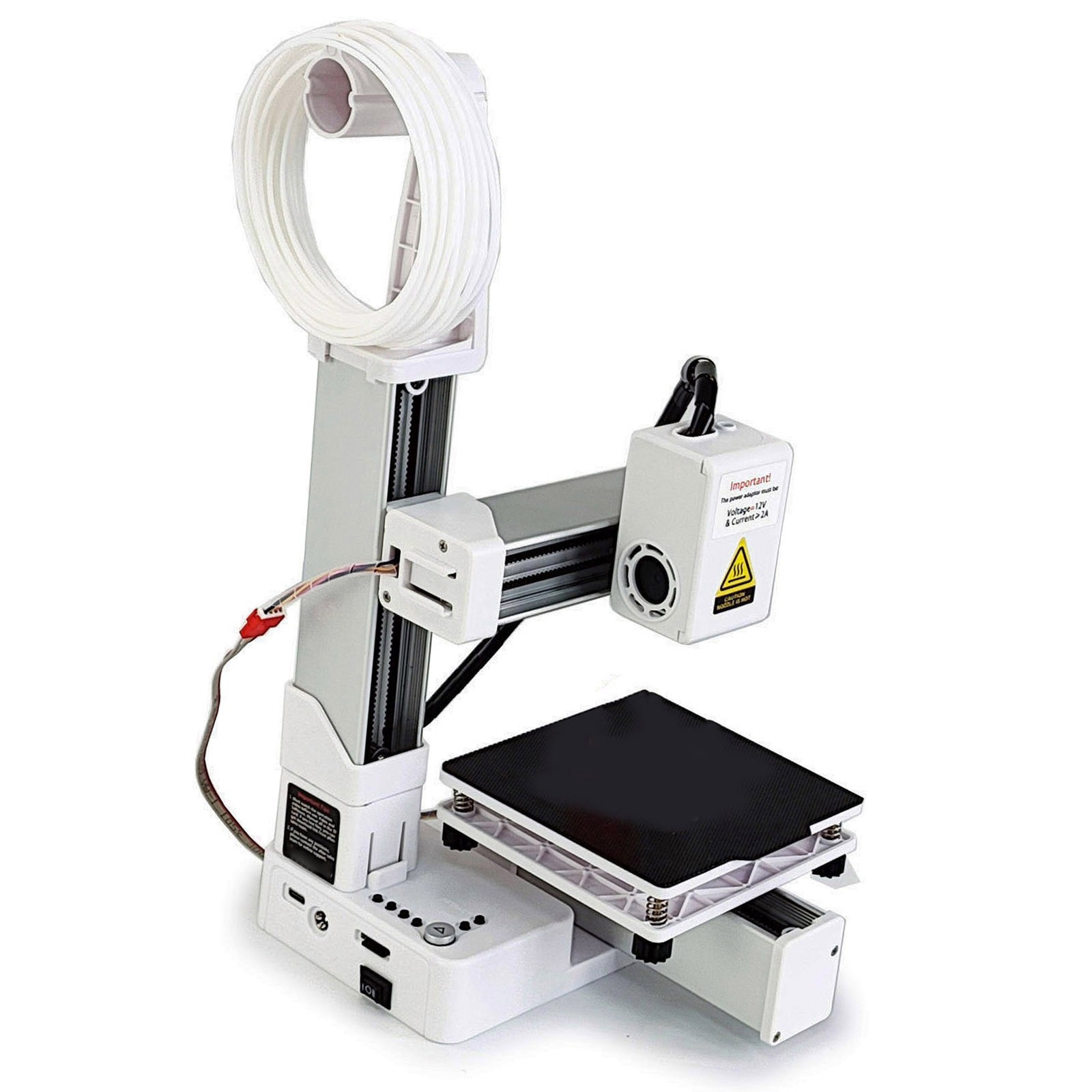 3D Printer For Education High Accuracy Fast Heating (EU Plug White)