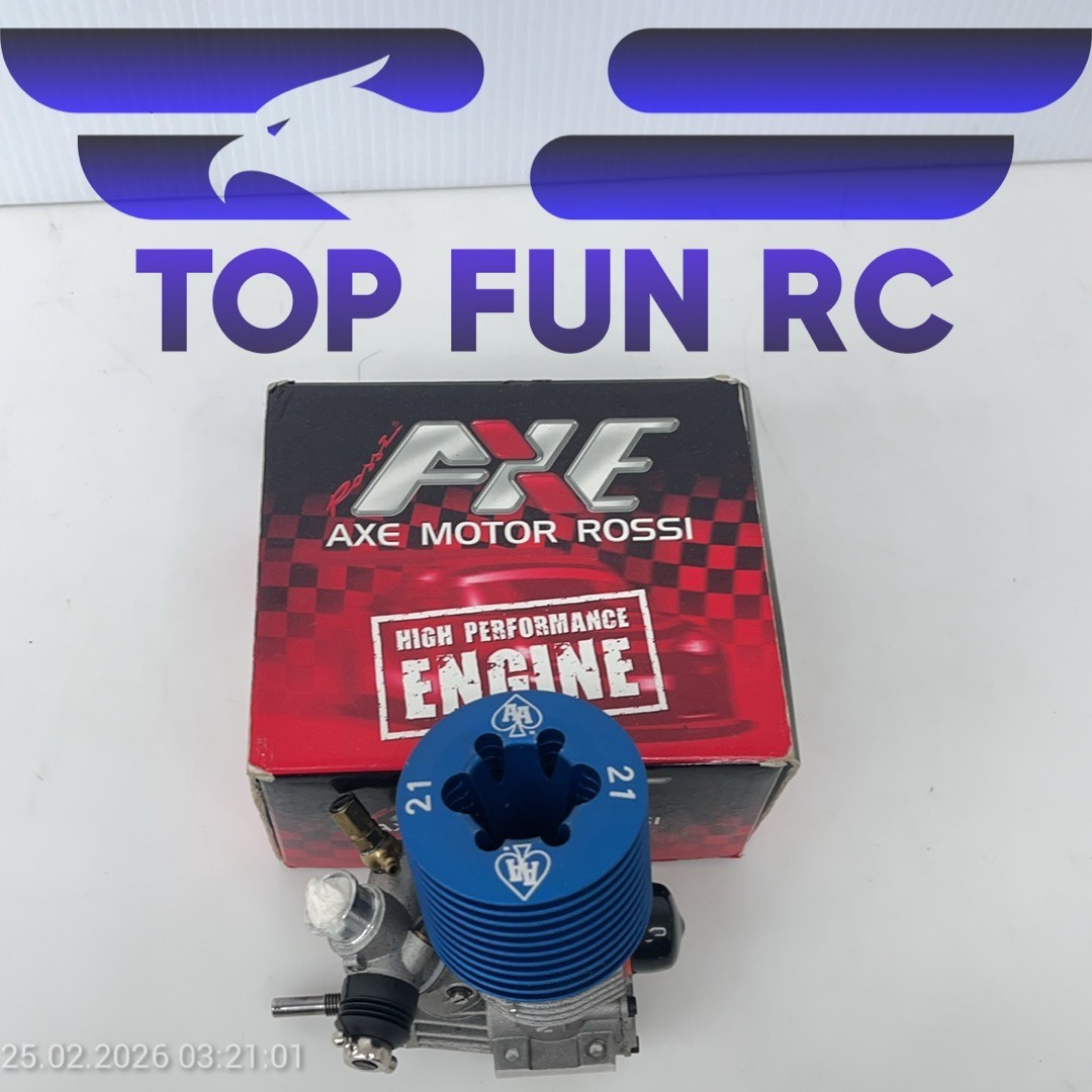 AXE MOTOR ROSSI HIGH PERFORMANCE ENGINE .21 NITRO RC ENGINE