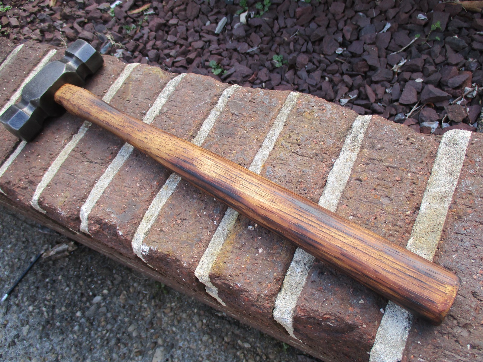 NICE 2.25 Lb Blacksmith Farrier Rounding Forging Hammer Anvil Forge Knifemaking