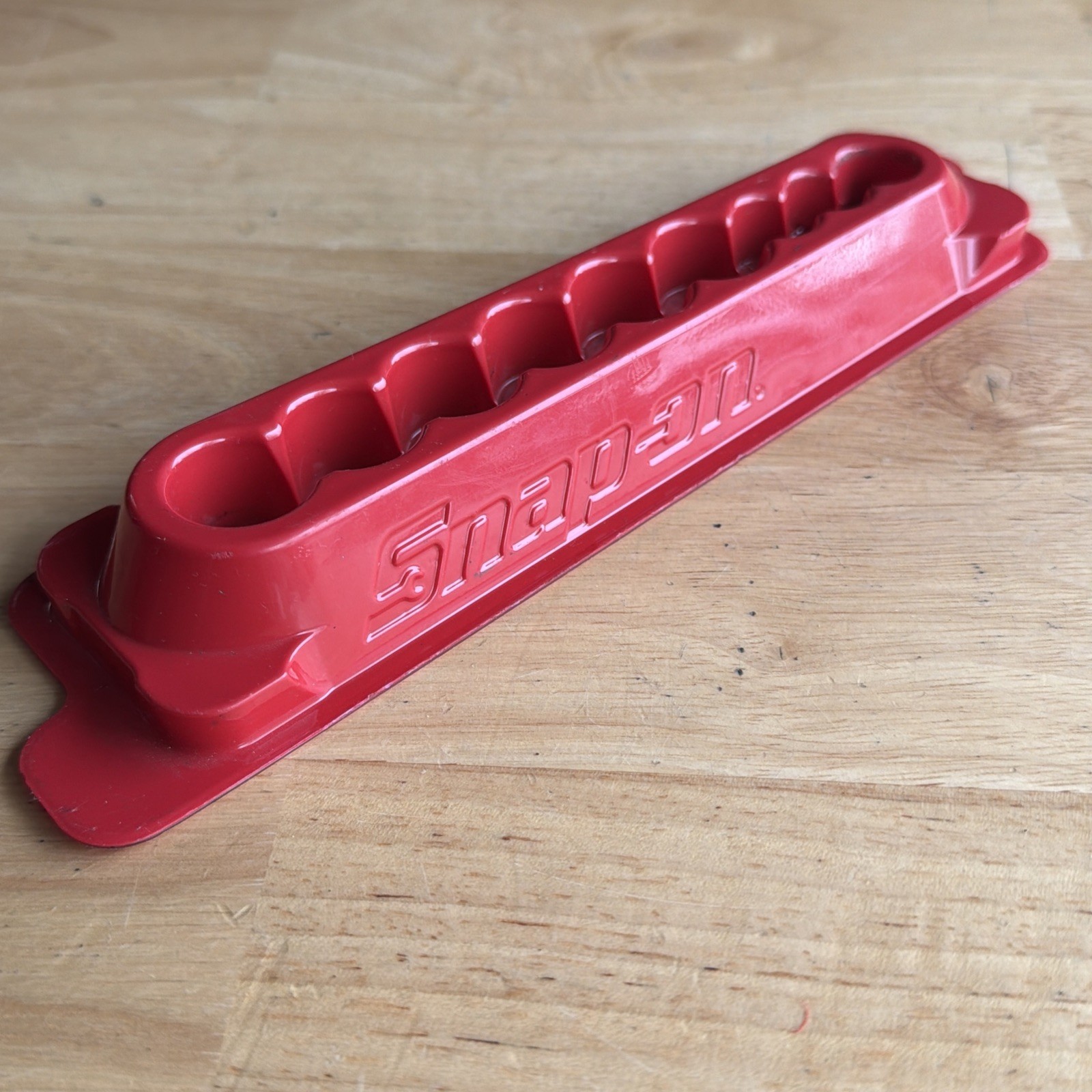 Snap On Tools Red Magnetic Socket Tray Organizer for 9pc Torx Set PAKTY274