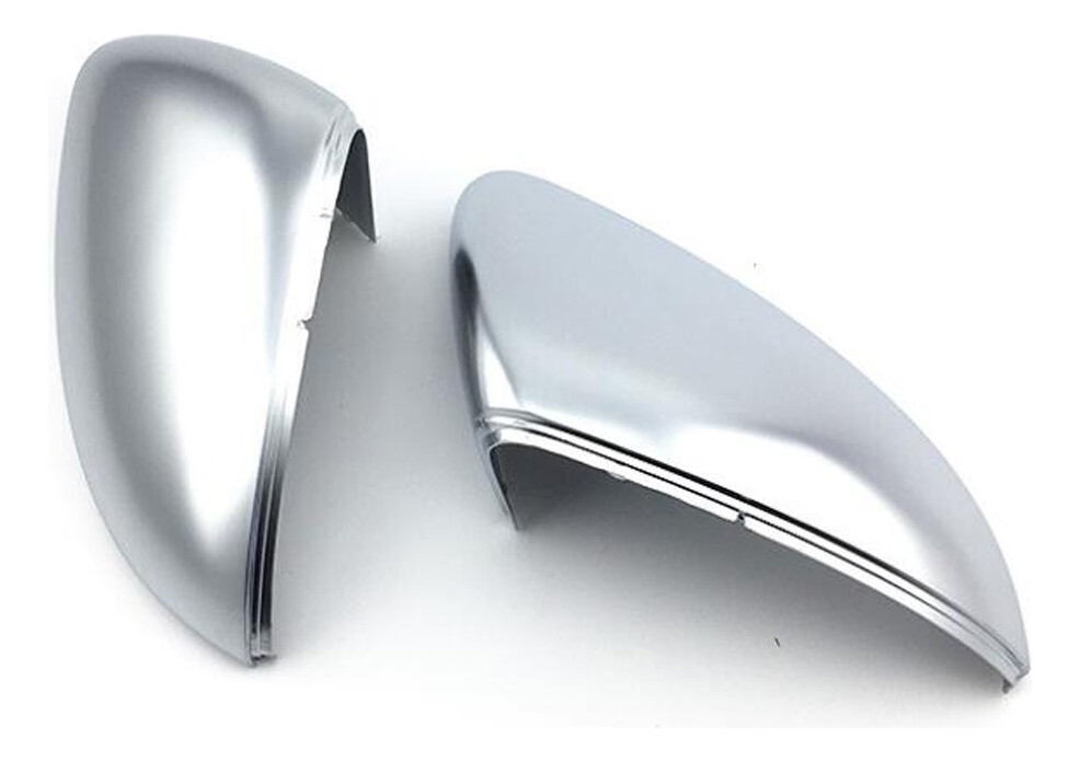 Silver car rearview mirror cover car shape Volkswagen Golf MK7 VII 7 Touran 256