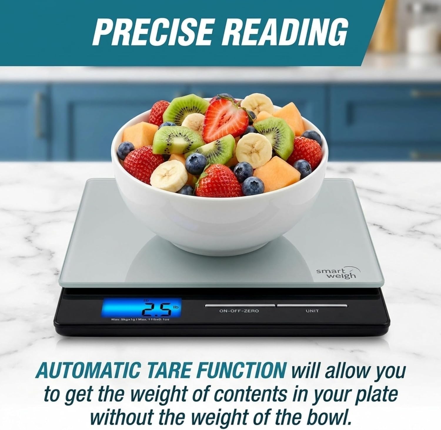 Professional USPS Postal Scale with Tempered Glass Platform, Multiple Weighin...
