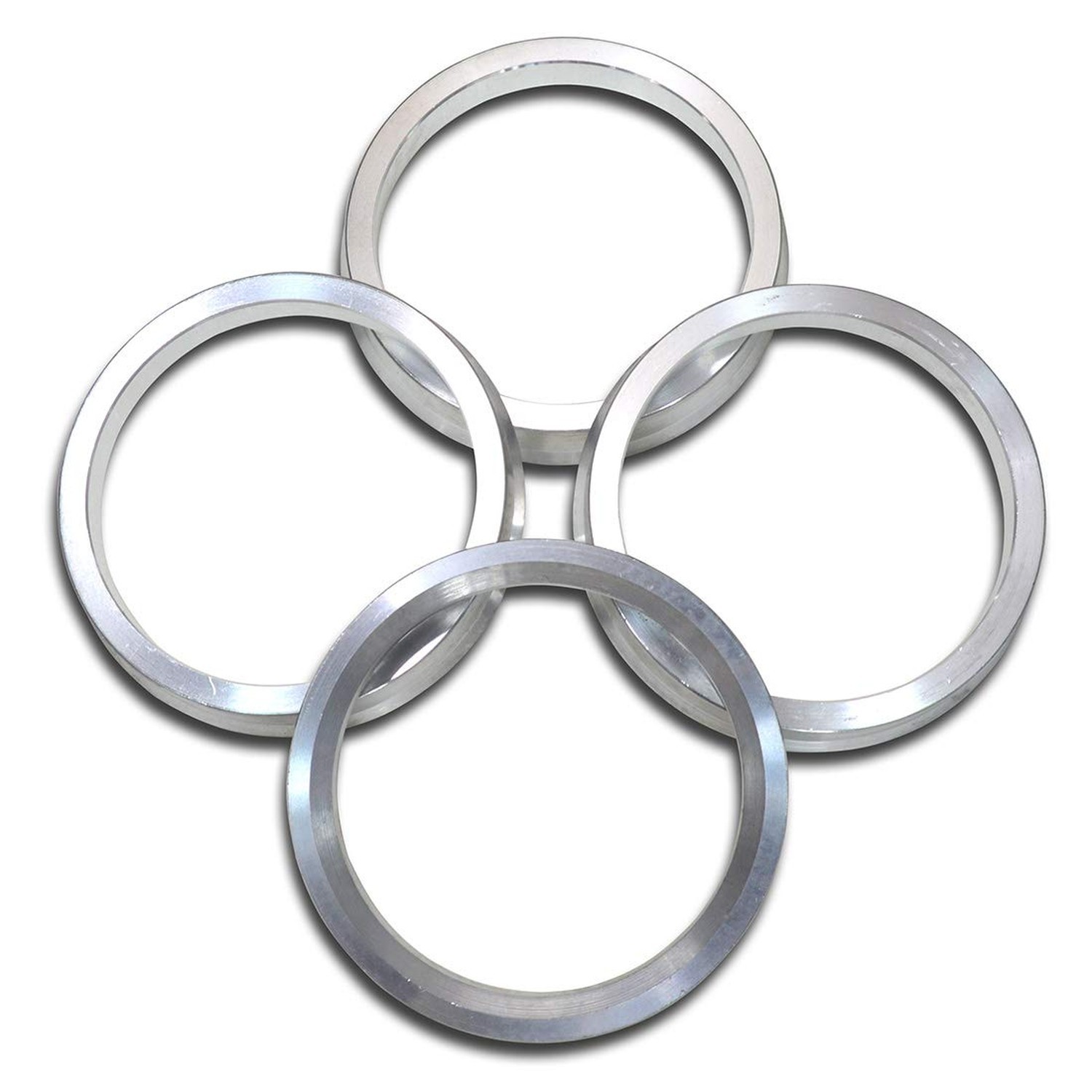 66.6 to 57.1 Hub Centric Rings, Aluminum Hubcentric Rings for Audi A3 A4 Q3 S...