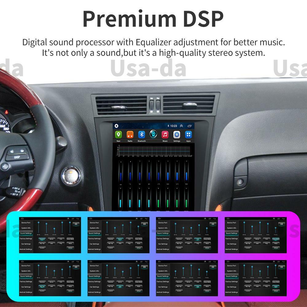For Lexus GS300 GS330 12.1" Touch Screen Car GPS Navigation Radio Stereo CARPLAY