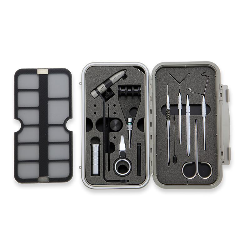 C&F Design CFT-1000 Marco Polo Fly Tying System tying tool kit Waterproof Box