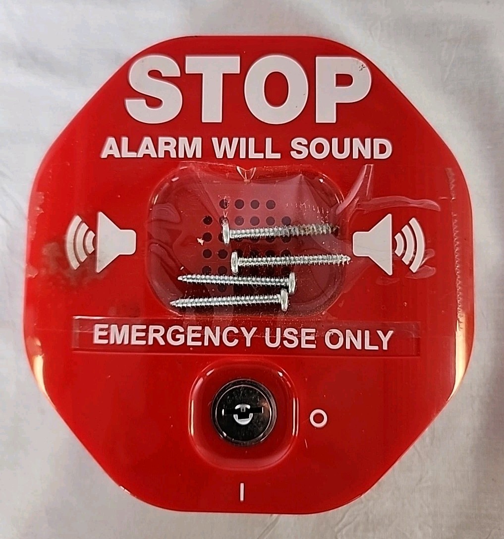 Safety Tech International STI-6453AED AED Cabinet Alarm Untested