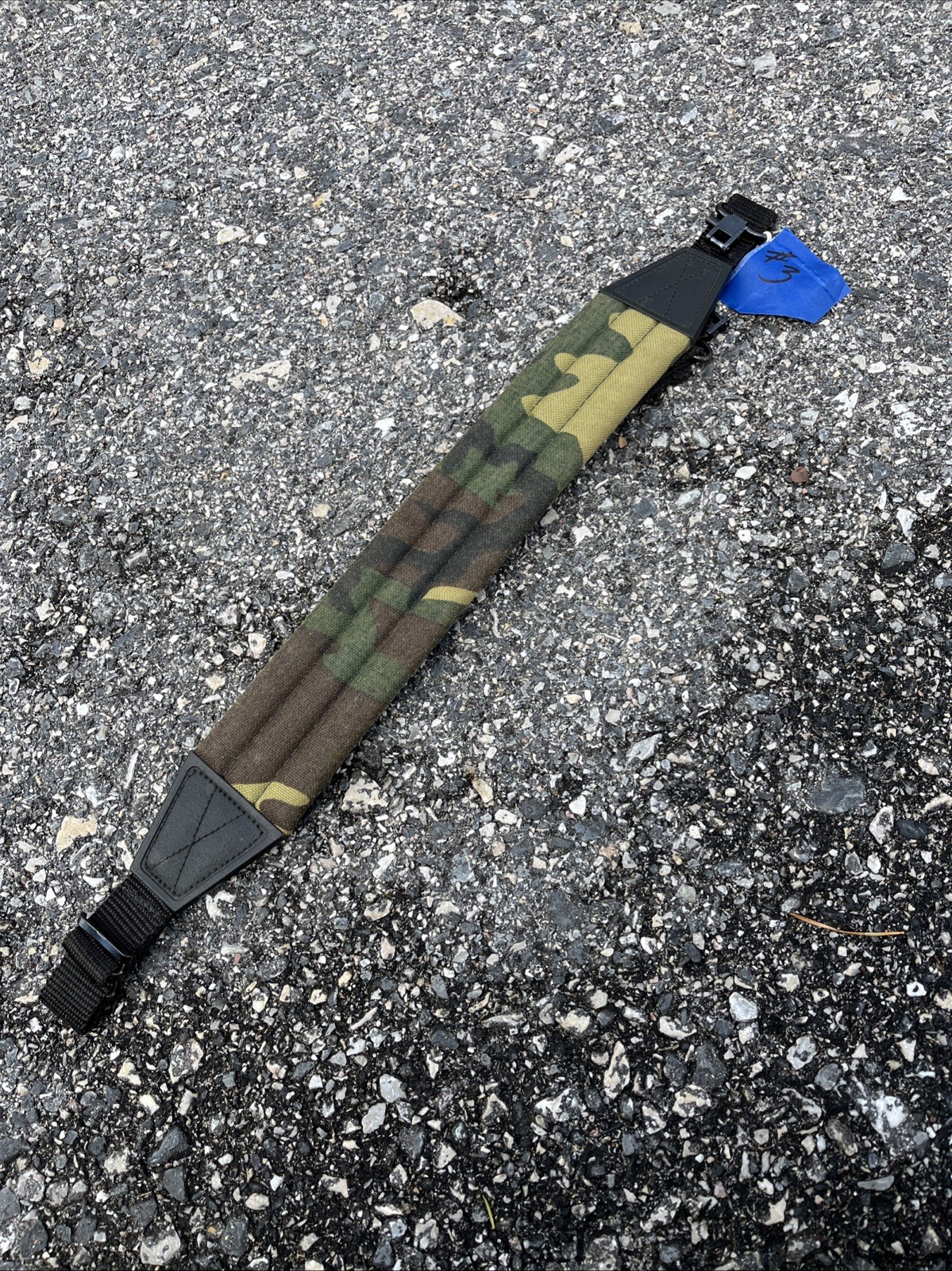 Vintage Uncle Mike’s Shotgun Rifle Sling 80S Or 90S Woodland Camouflage