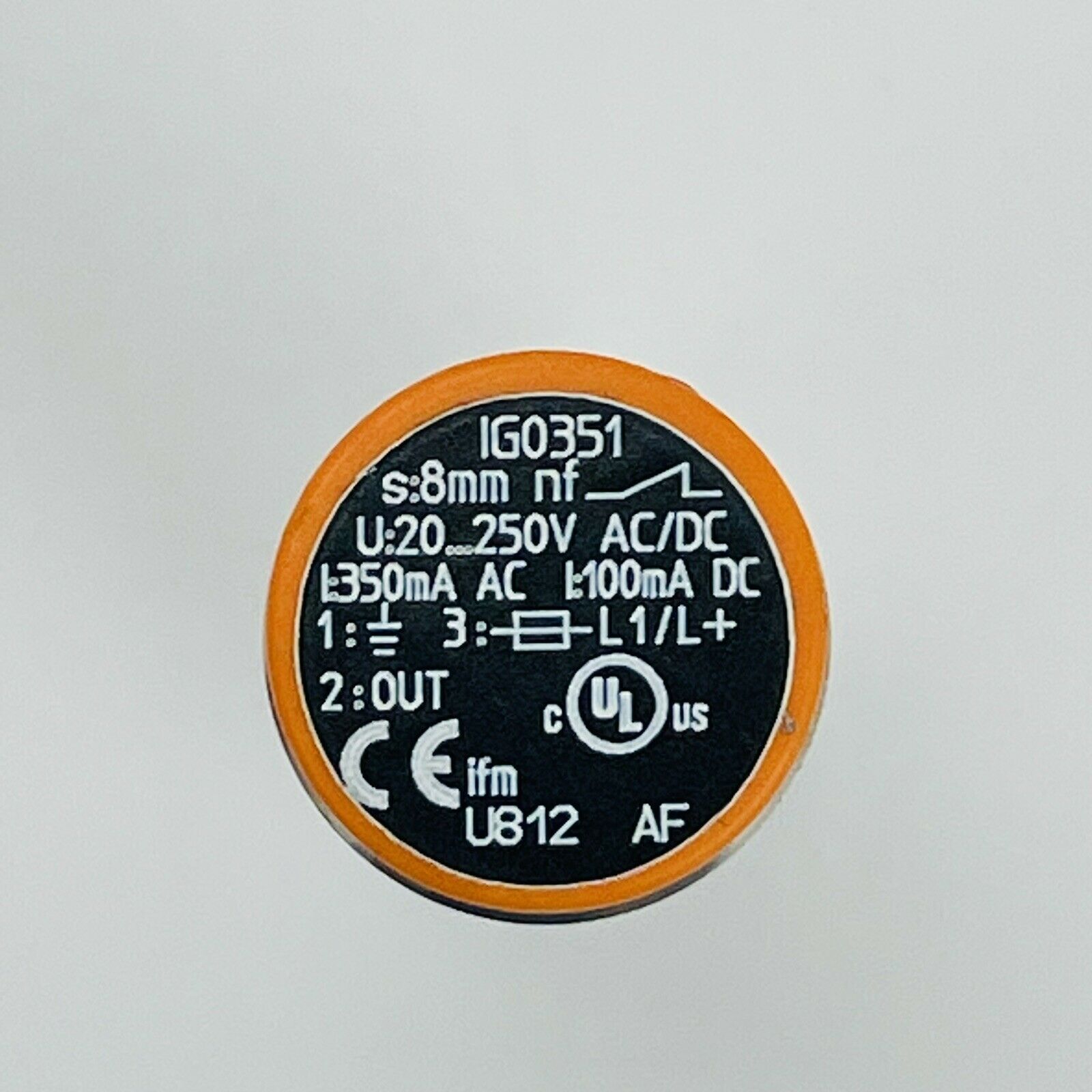 IFM IG0351 Proximity Switch Sensor 20...250 AC/DC New