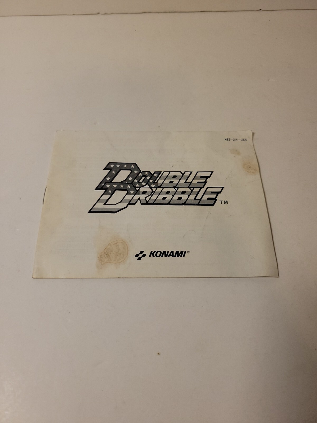 nea double dribble instruction booklet