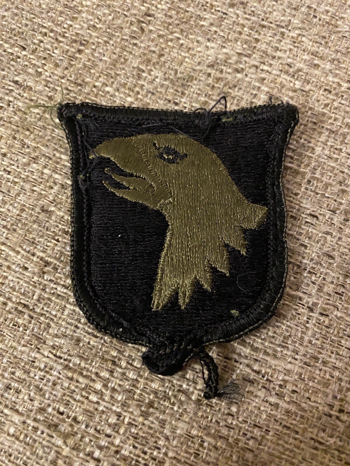 US Army 101st Infantry Division Subdued Patch INV4403