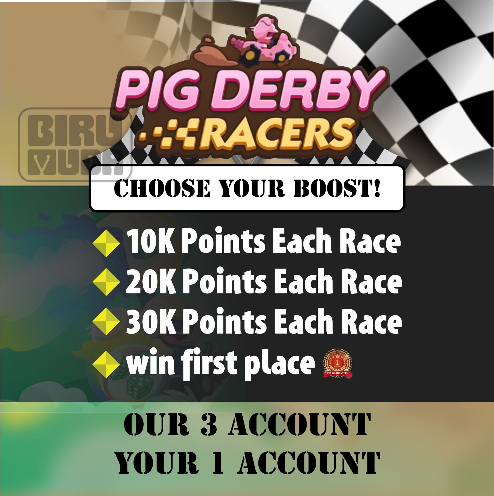 Tycoon_Racer_monopoly!!! Fast respond 24/7 Event_Race_Go_tycoon