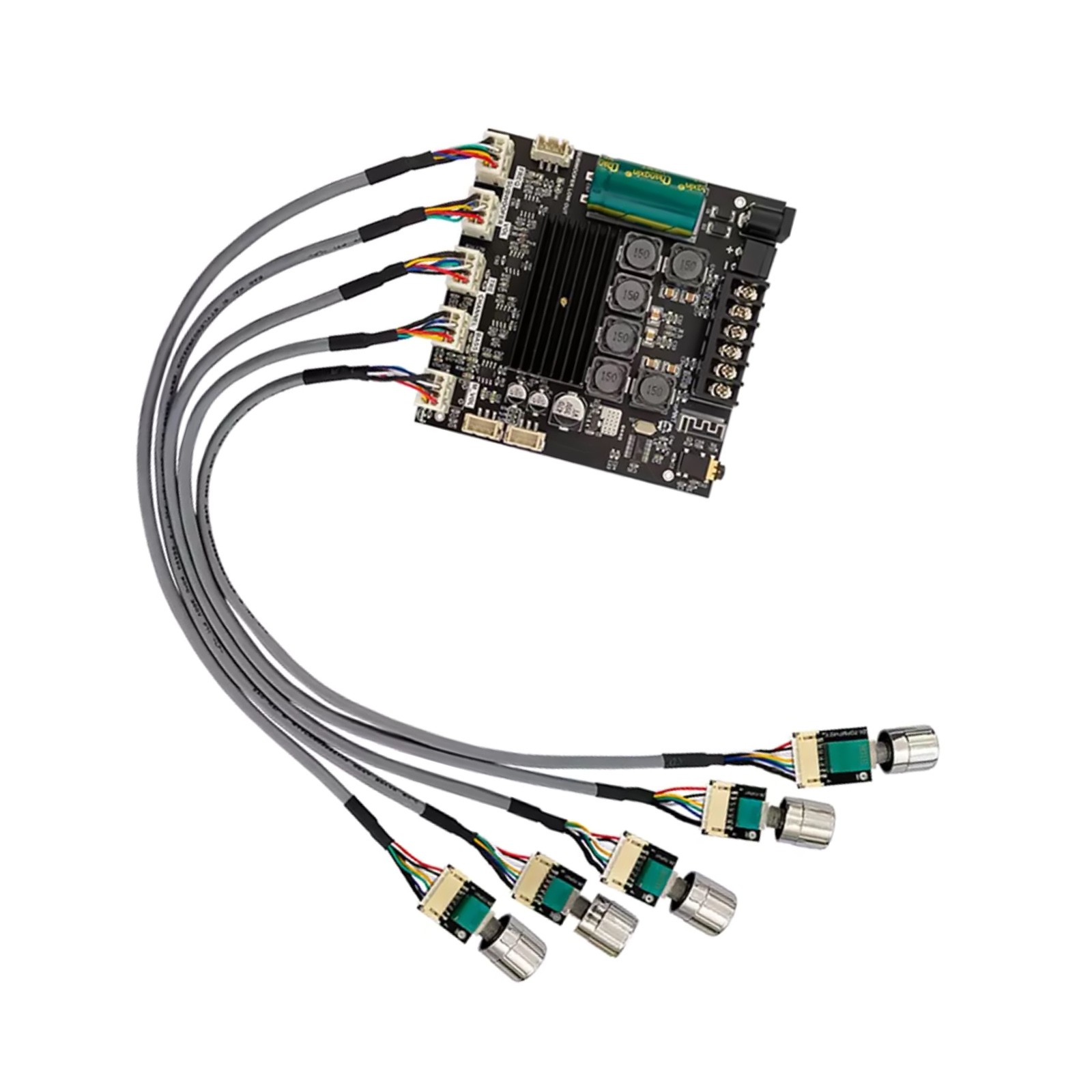 Power Amplifier Board Module 2.1 Channel 50W*2+100W Bluetooth Elegant Design
