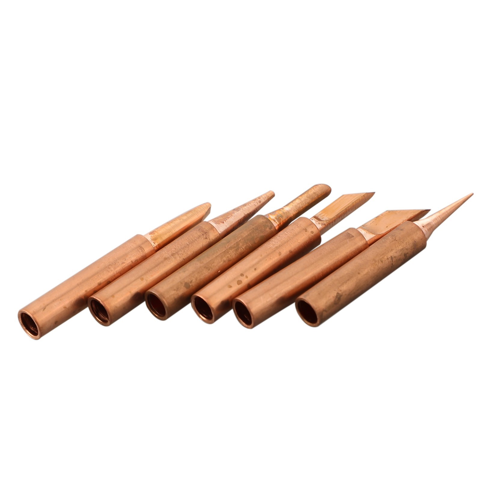 Soldering Tips Kit Suitable For 936 937 938 969 With Handle Adapter Set