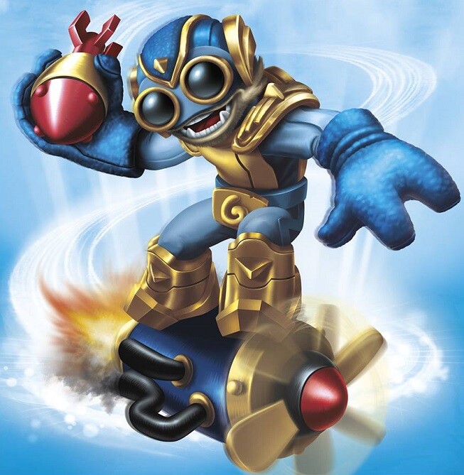 Skylanders Swap Force Boom Jet NFC Card FREE SHIPPING