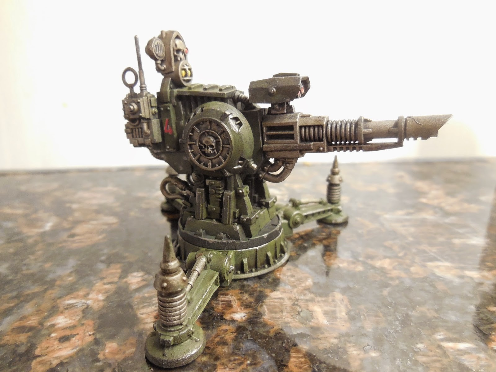 Warhammer 40K Imperial Bastion Turret New On Sprue