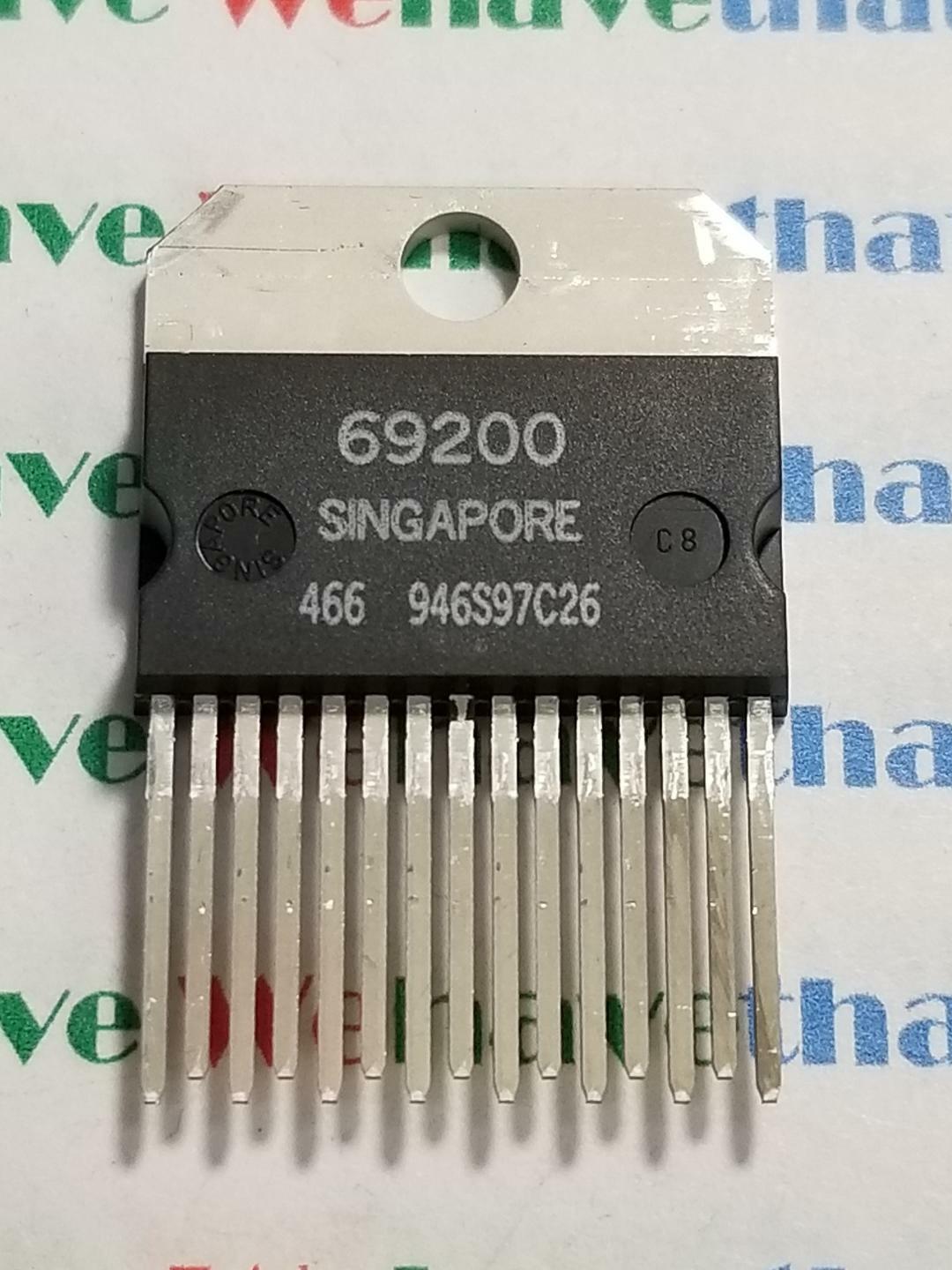16169200 / PART MARKED 69200 / DELCO IC / SIP / 1 PIECE (QZTY)