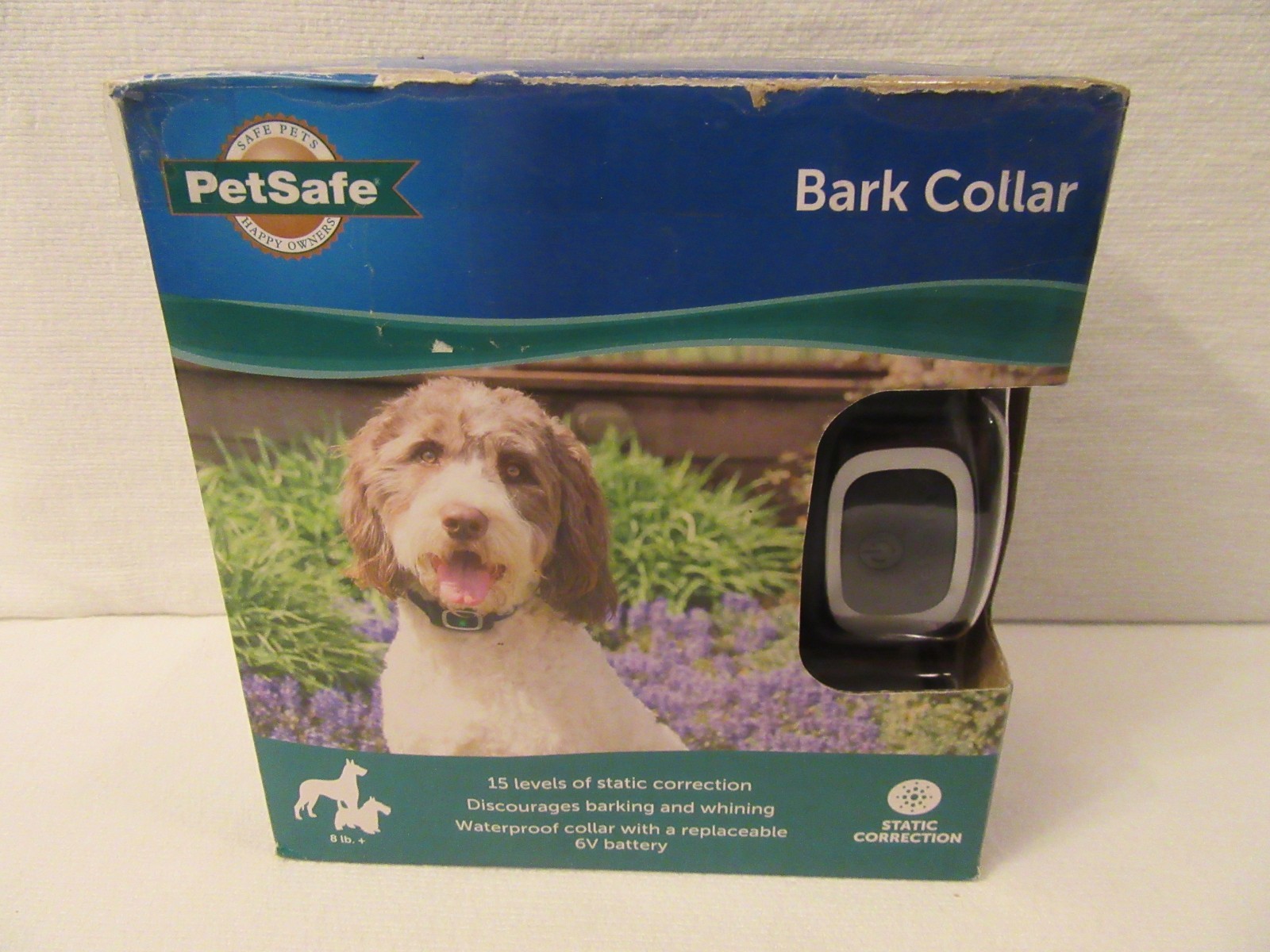 PetSafe Bark Collar 8 lb+ Anti-Bark Static Correction Training, PBC00-16634