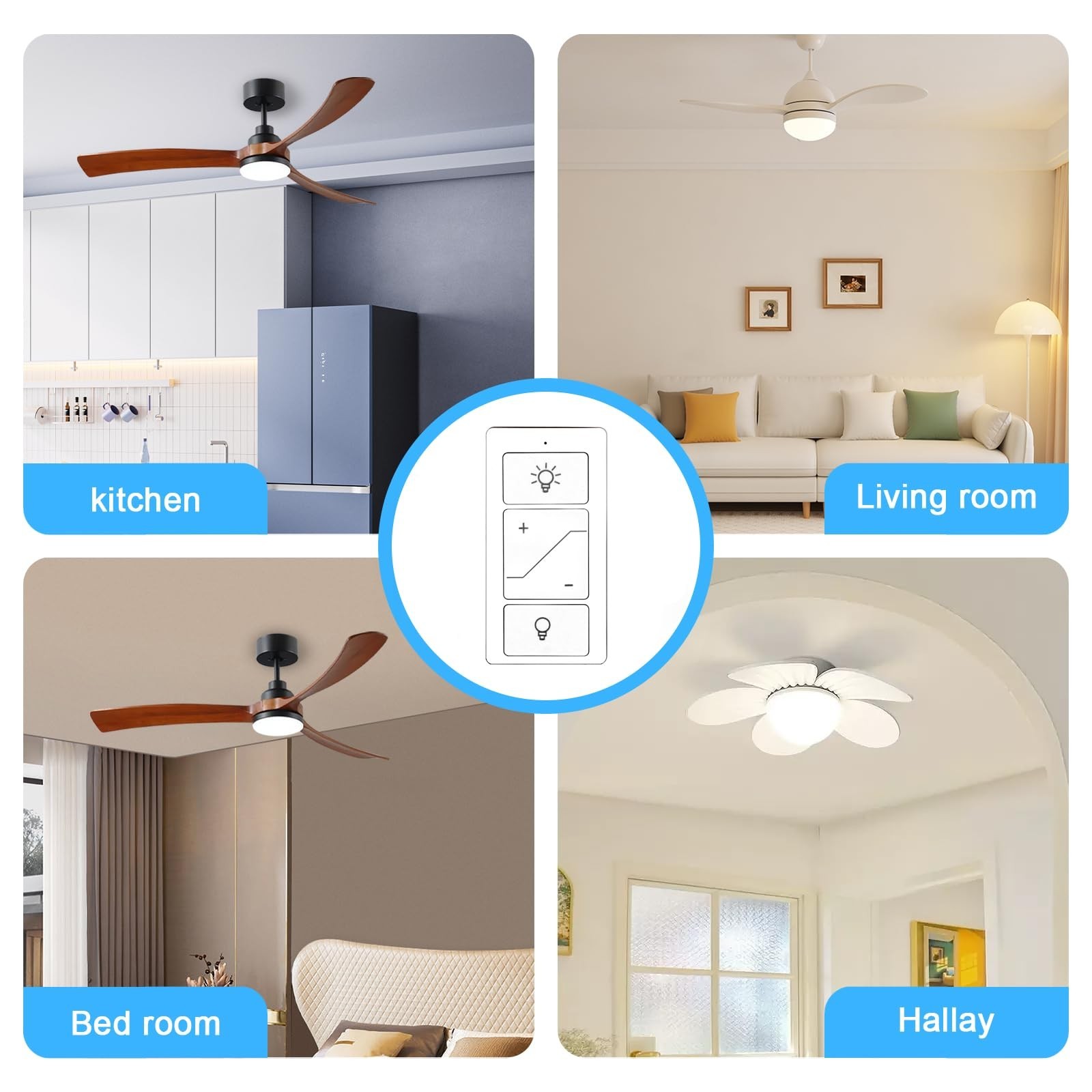 Humpptom Remote, Wireless Remote Control for Dimmer Switch, Wireless 3-Way by...