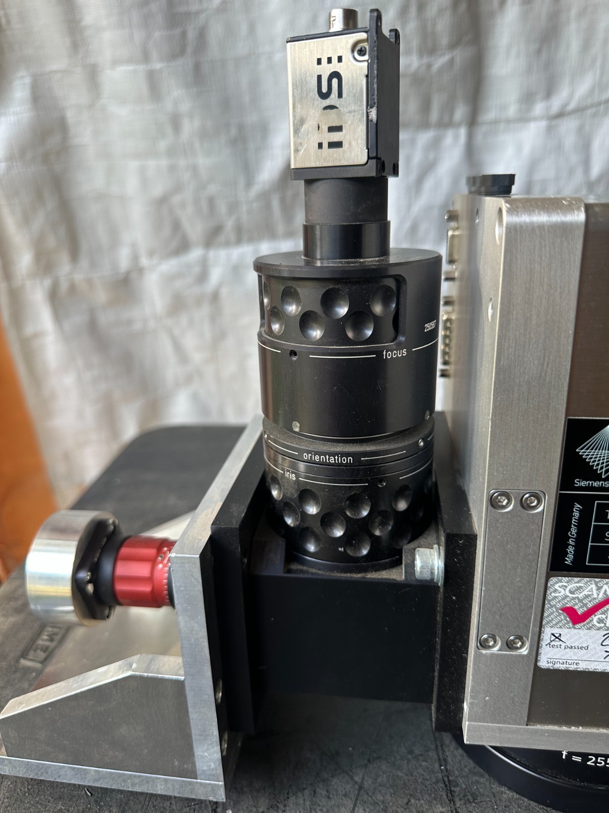 SCANLAB HURRYSCAN20 LASER GALVANOMETER & CAMERA ADAPTER & LENS