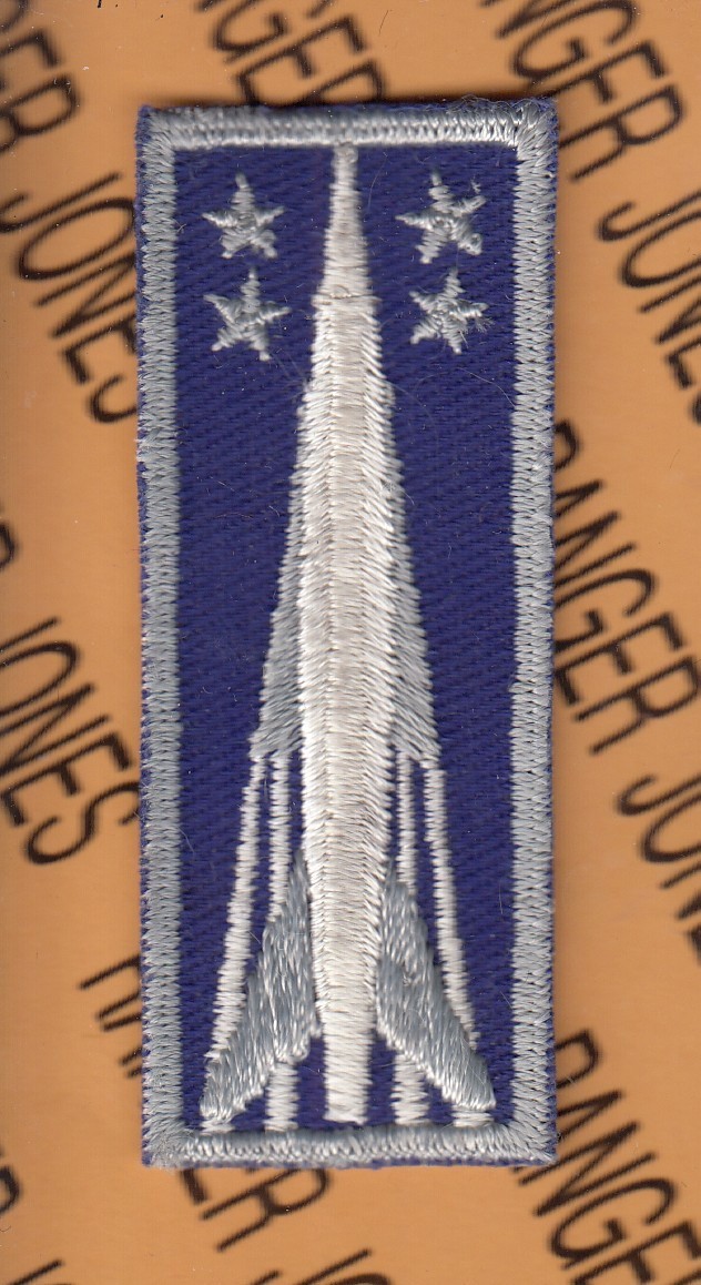 US Air Force Missle Maintenance Rocket badge ~3.25" patch c/e