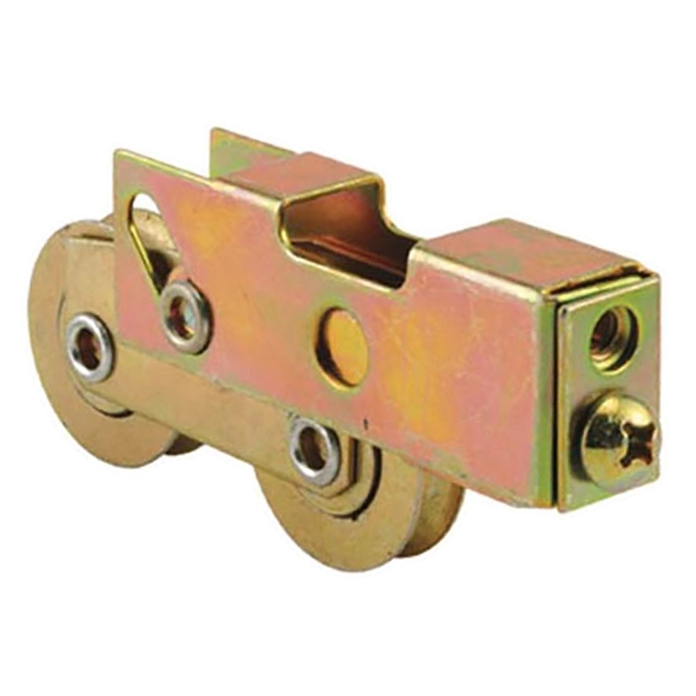 Patio Door Roller Open Tab Tandem Roller Concave Metal Wheel 1.25 Inch Roller