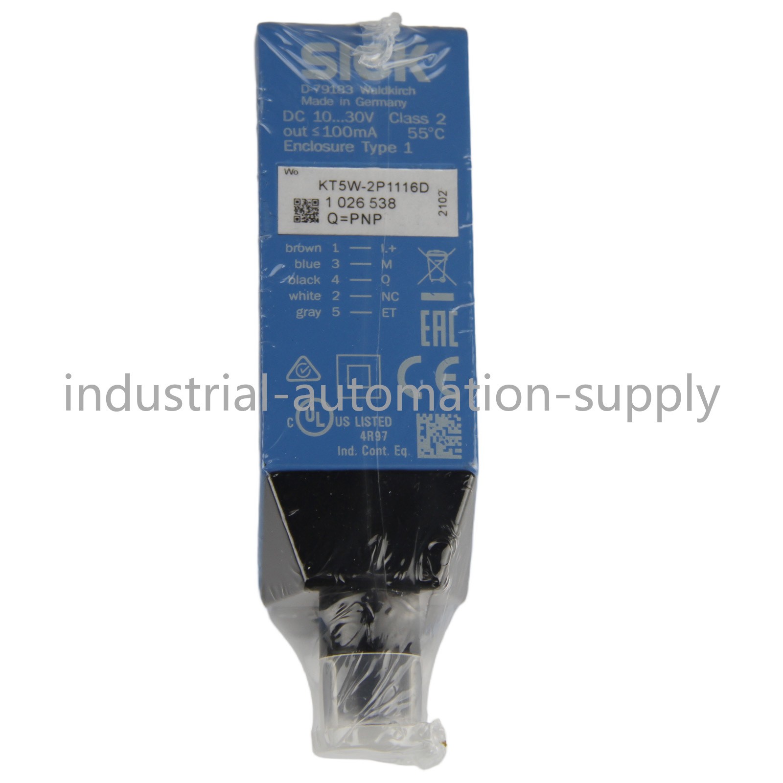 Brand New Sick KT5W-2P1116D 1026538 Contrast Sensor Switch