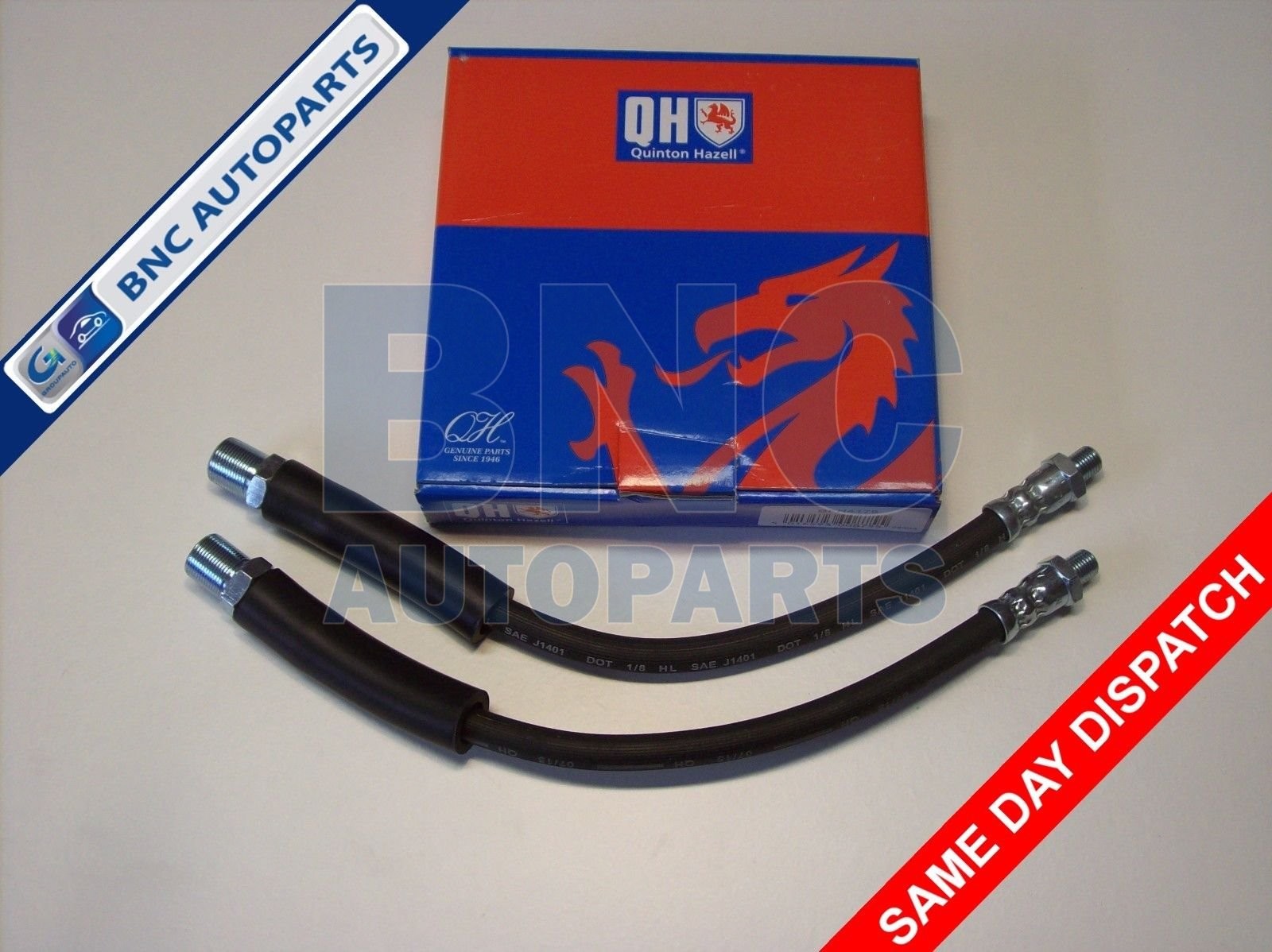 Front Brake Flexi Hose Pair Fits Austin / Rover Mini 1959-2001