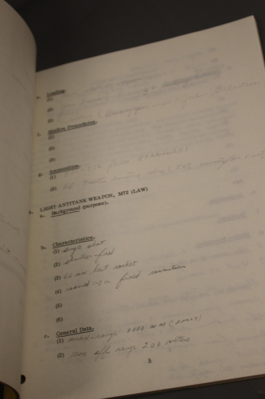 Army Instructional Material for Armor NCO Candidate Course, Arms Division (11D)
