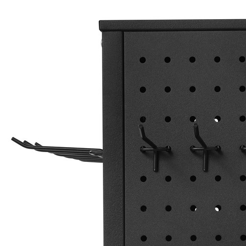 Pegboard Rotating Display Stand 4 Sided Spinning Peg Board Display Peg Board USA