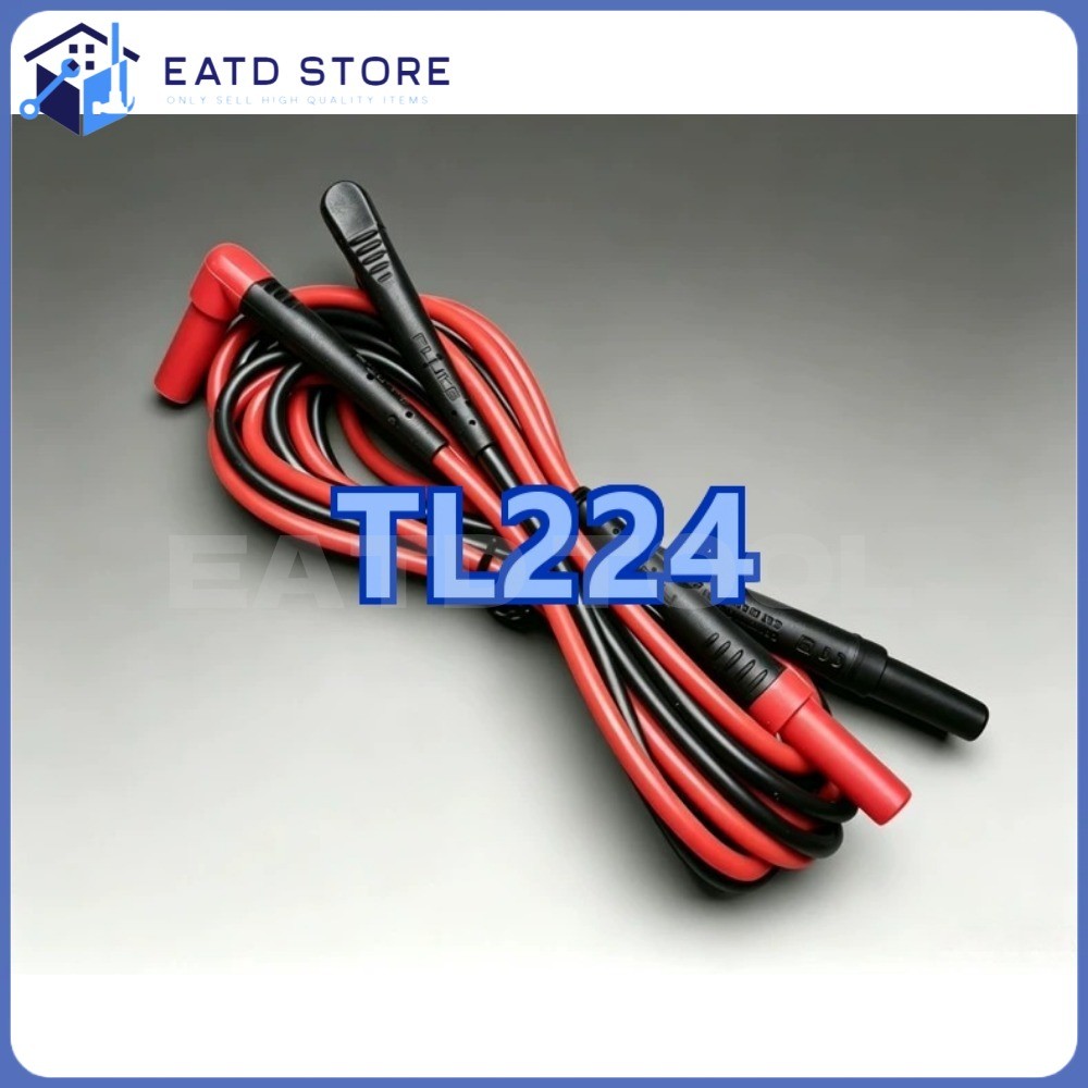TL224 1X Fluke SureGrip Silicone Test Leads Multimeter Silicone Extension Cable