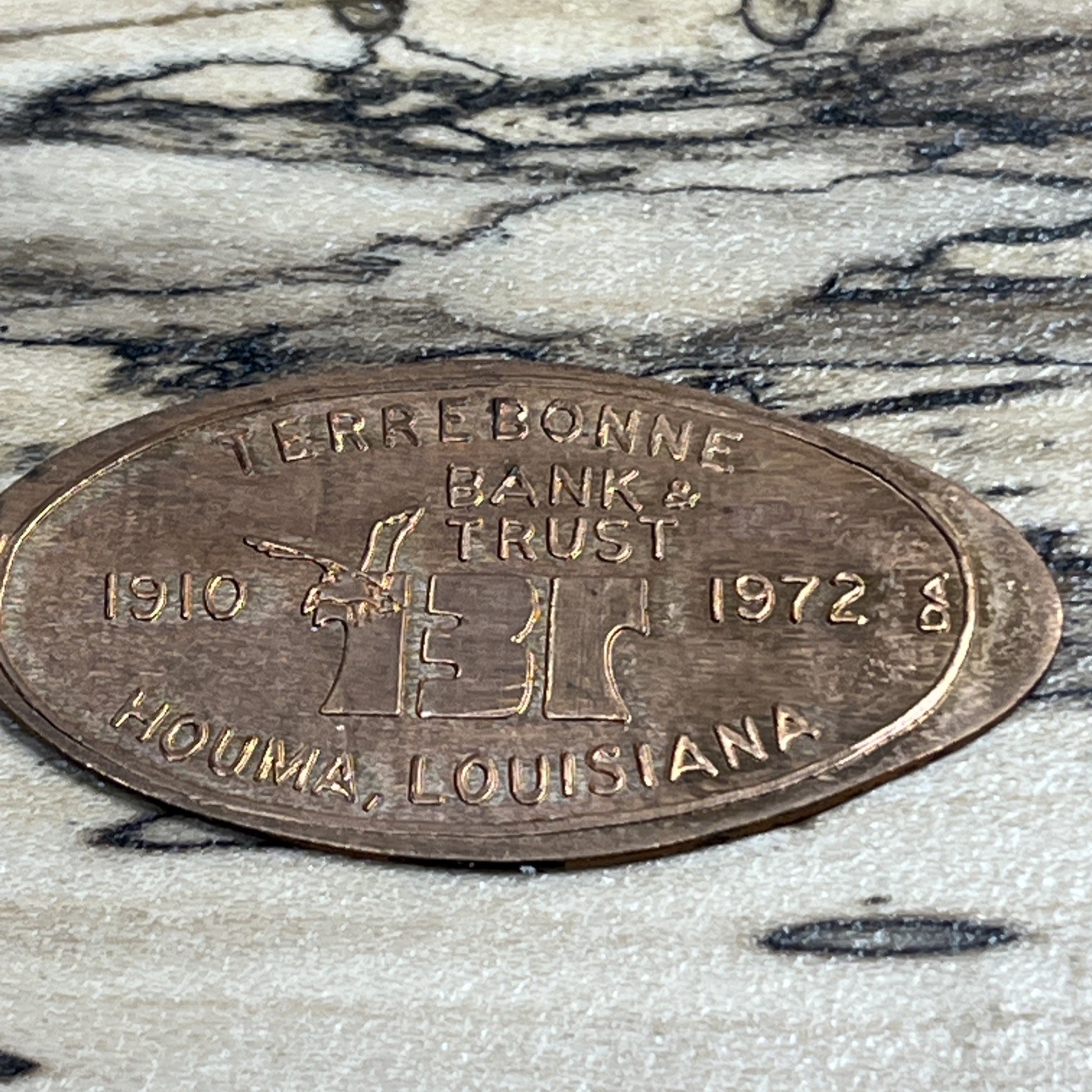 1972 Terrebone Bank & Trust Houma, La. *B379